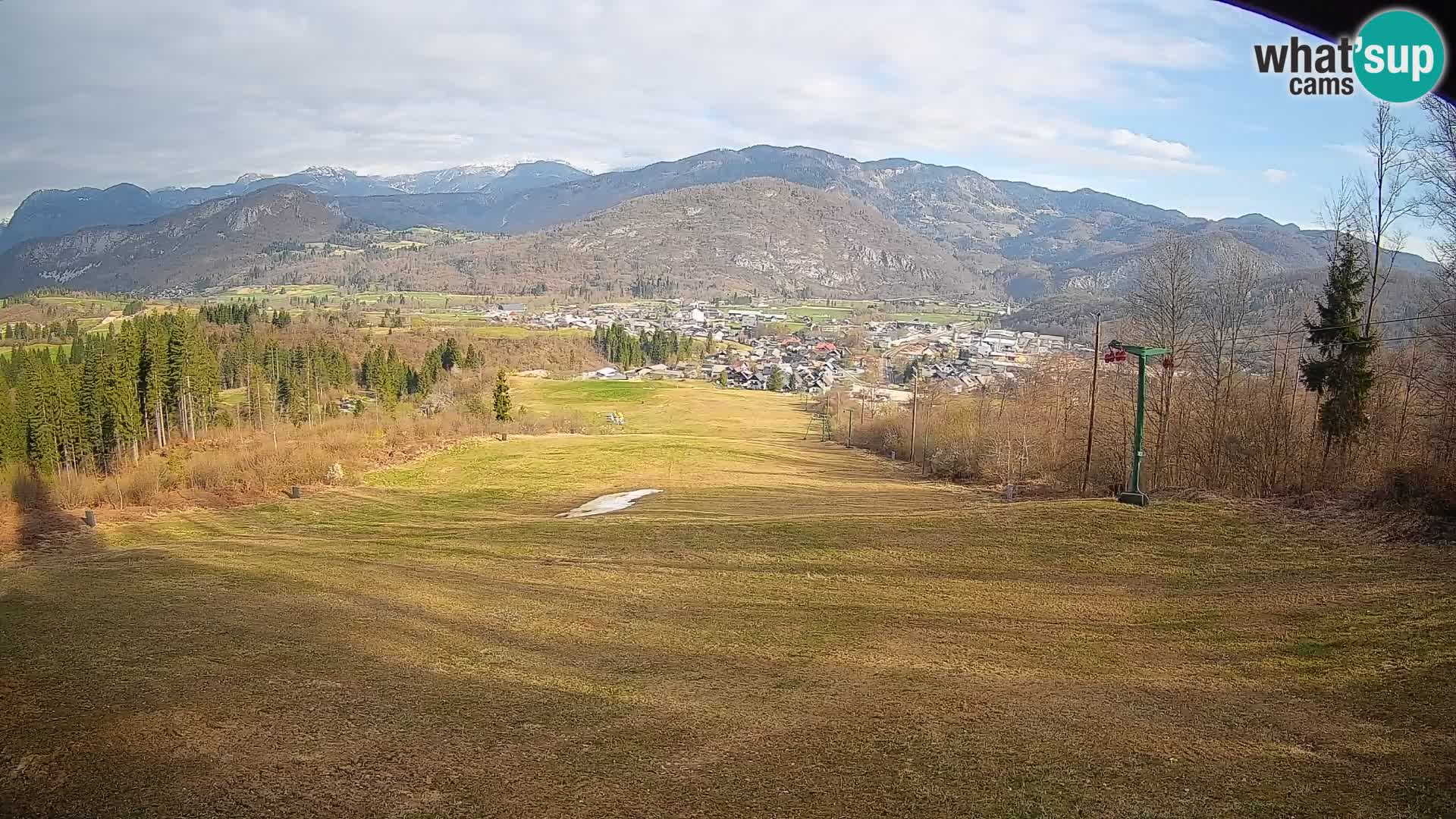 Webcam Bohinjska Bistrica – Live View from Kozji Hrbet Ski Station