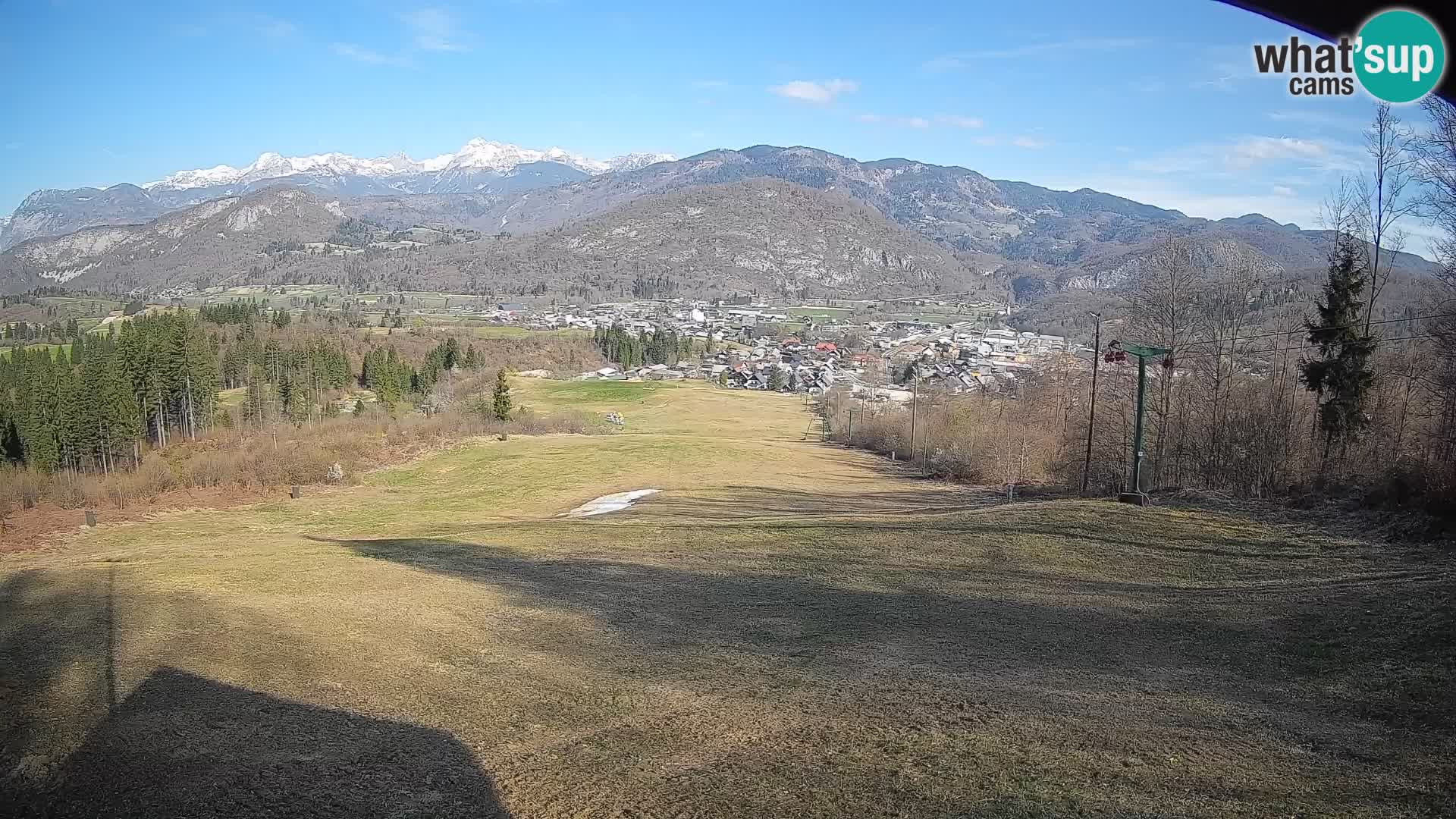 Webcam Bohinjska Bistrica – Live View from Kozji Hrbet Ski Station