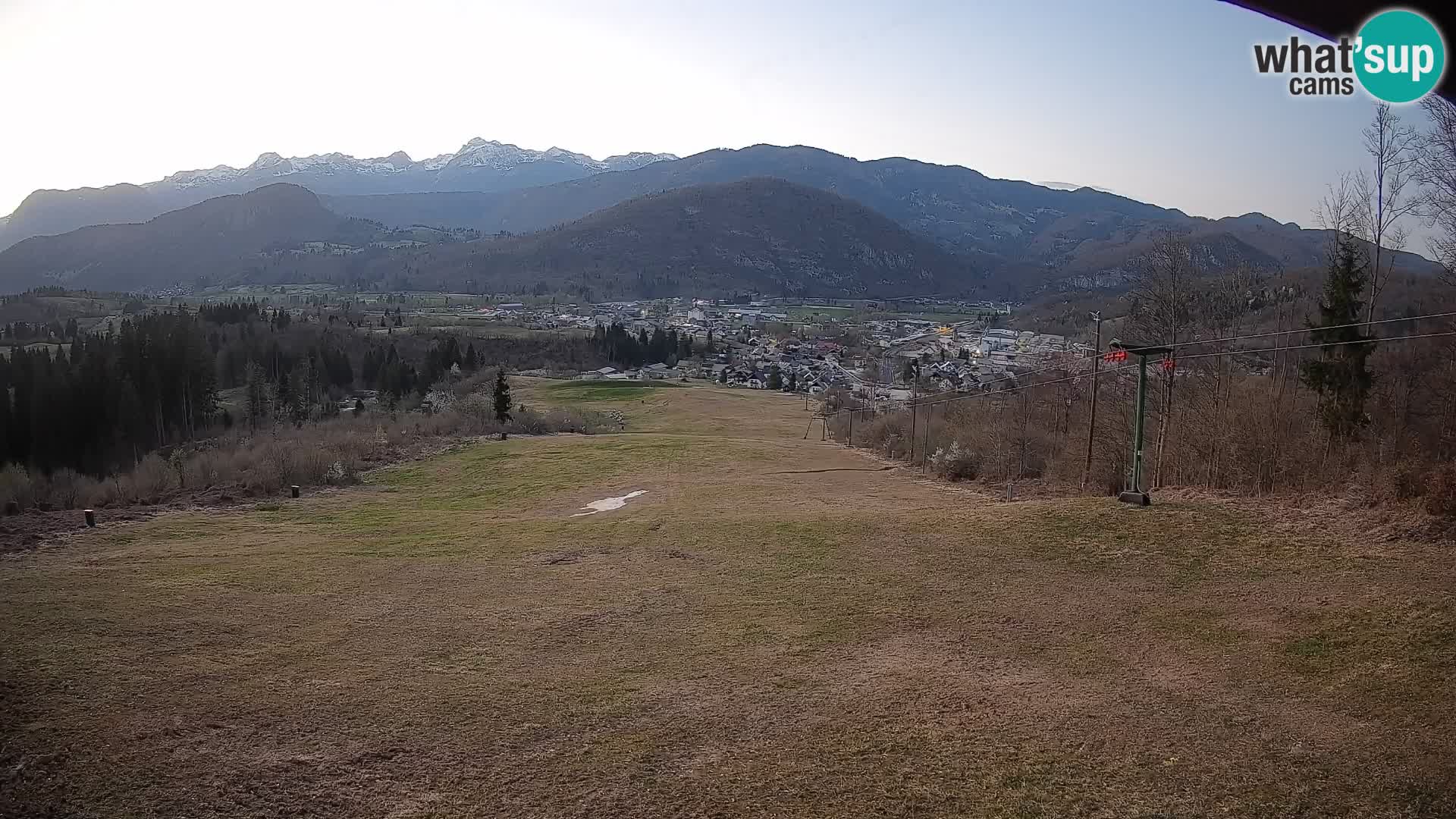 Kamera uživo Bohinjska Bistrica – Pogled u stvarnom vremenu sa skijališta Kozji Hrbet