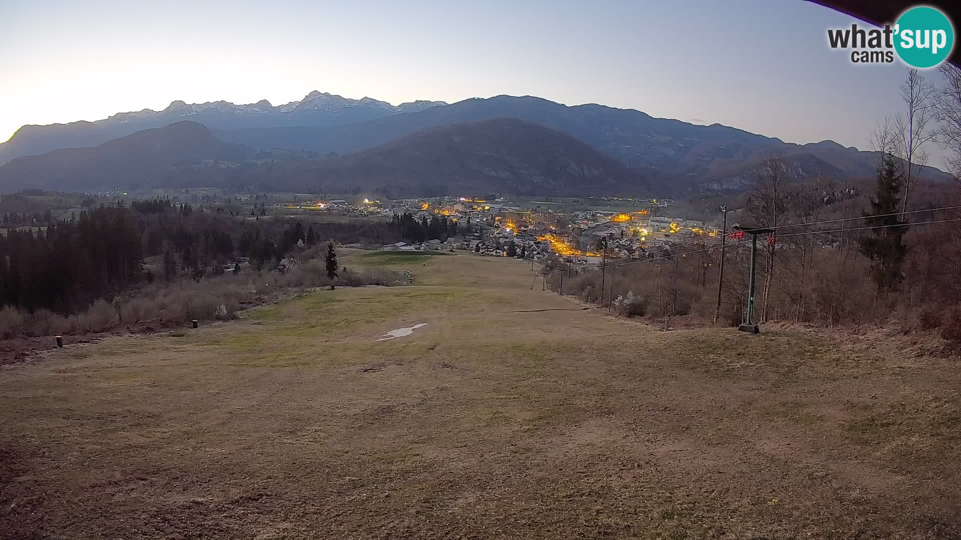 Cámara en vivo Bohinjska Bistrica – Vista en directo desde la estación de esquí Kozji Hrbet