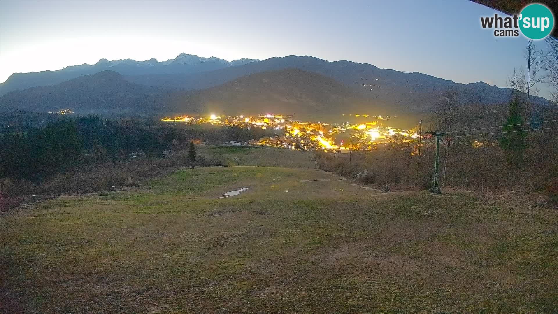 Webcam Bohinjska Bistrica – Vista live dalla stazione sciistica Kozji Hrbet