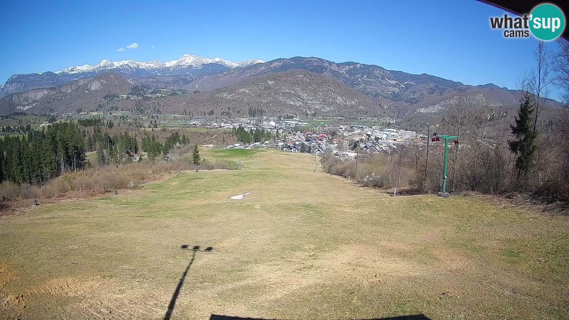 Webcam Bohinjska Bistrica – Vue en direct depuis la station de ski Kozji Hrbet