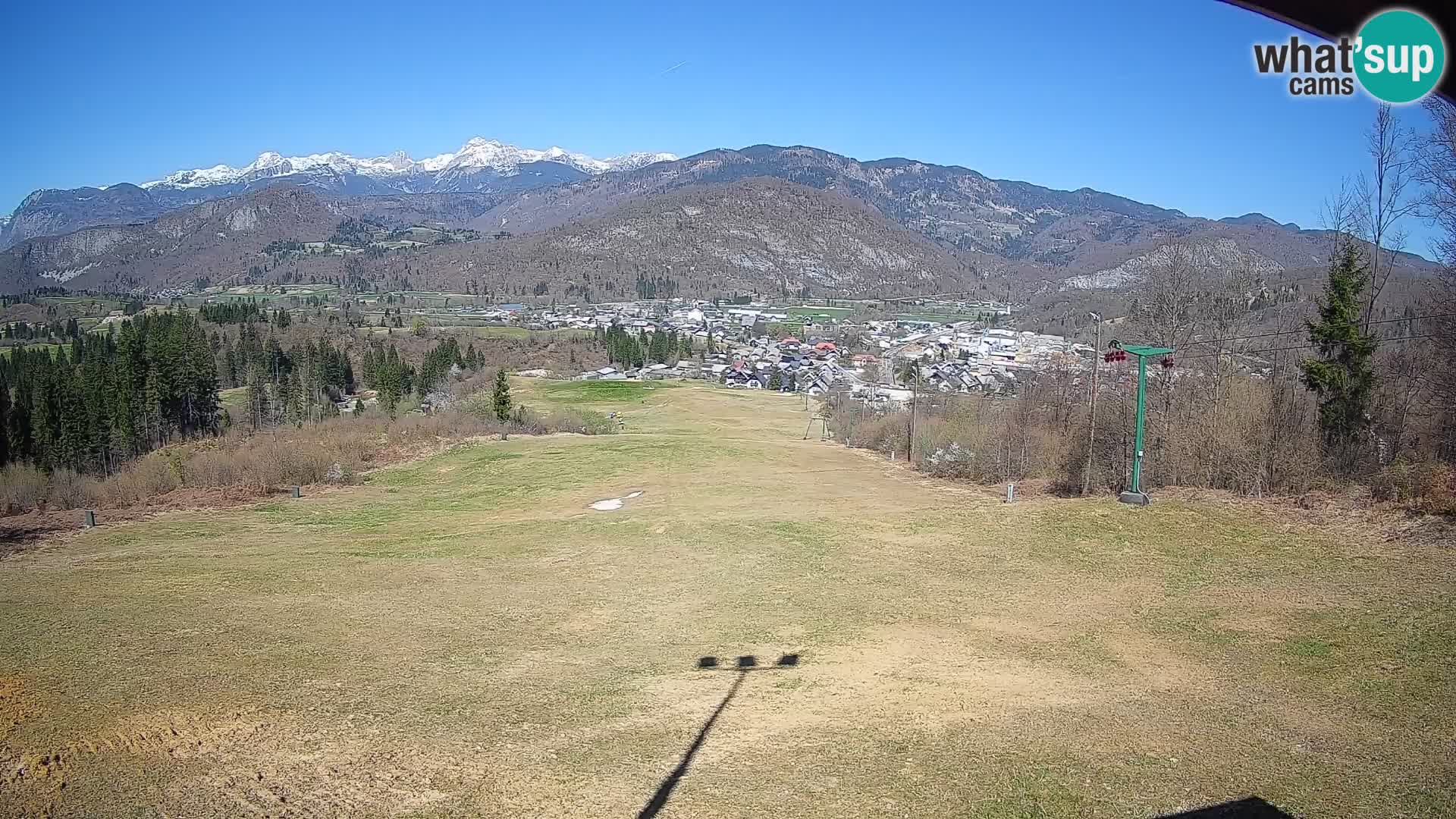 Webcam Bohinjska Bistrica – Vue en direct depuis la station de ski Kozji Hrbet