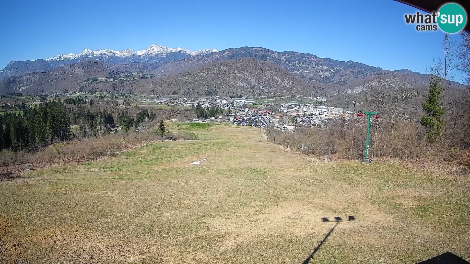 Webcam Bohinjska Bistrica – Vista live dalla stazione sciistica Kozji Hrbet