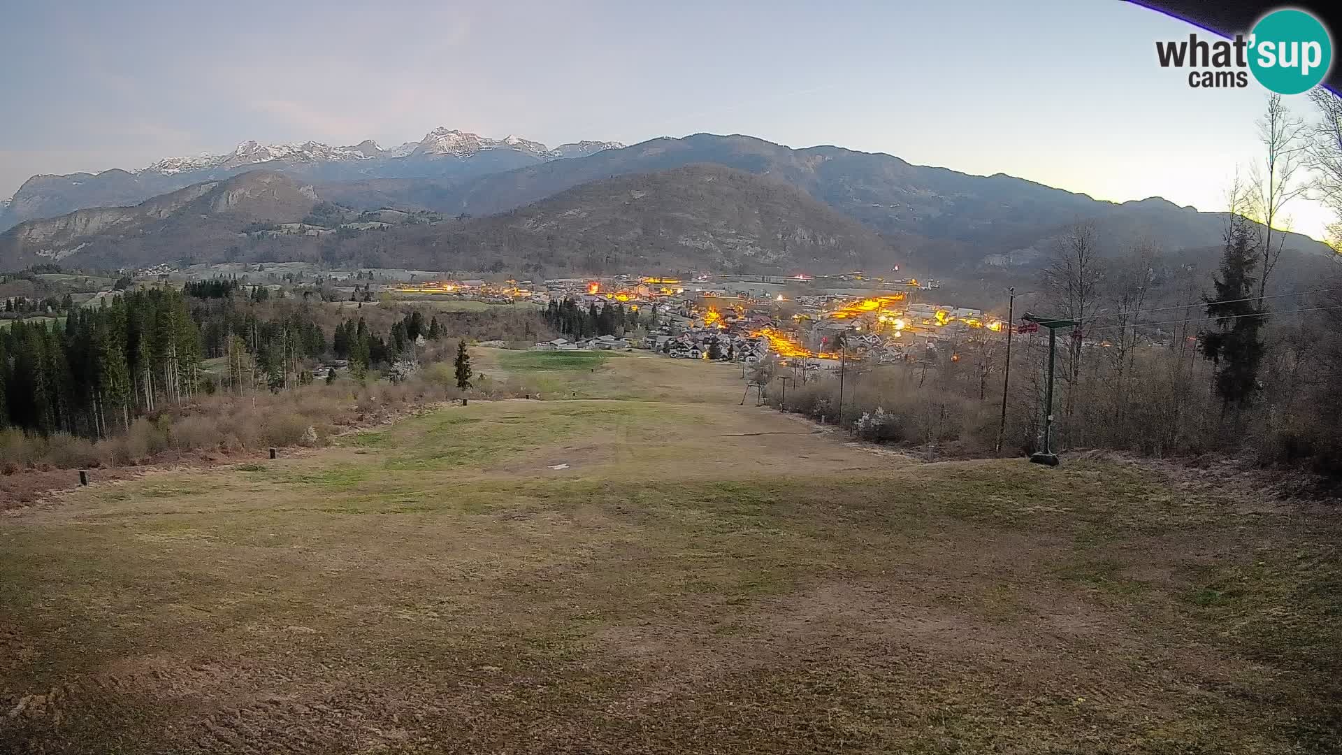 Spletna kamera Bohinjska Bistrica – Pogled v živo s smučišča Kozji Hrbet
