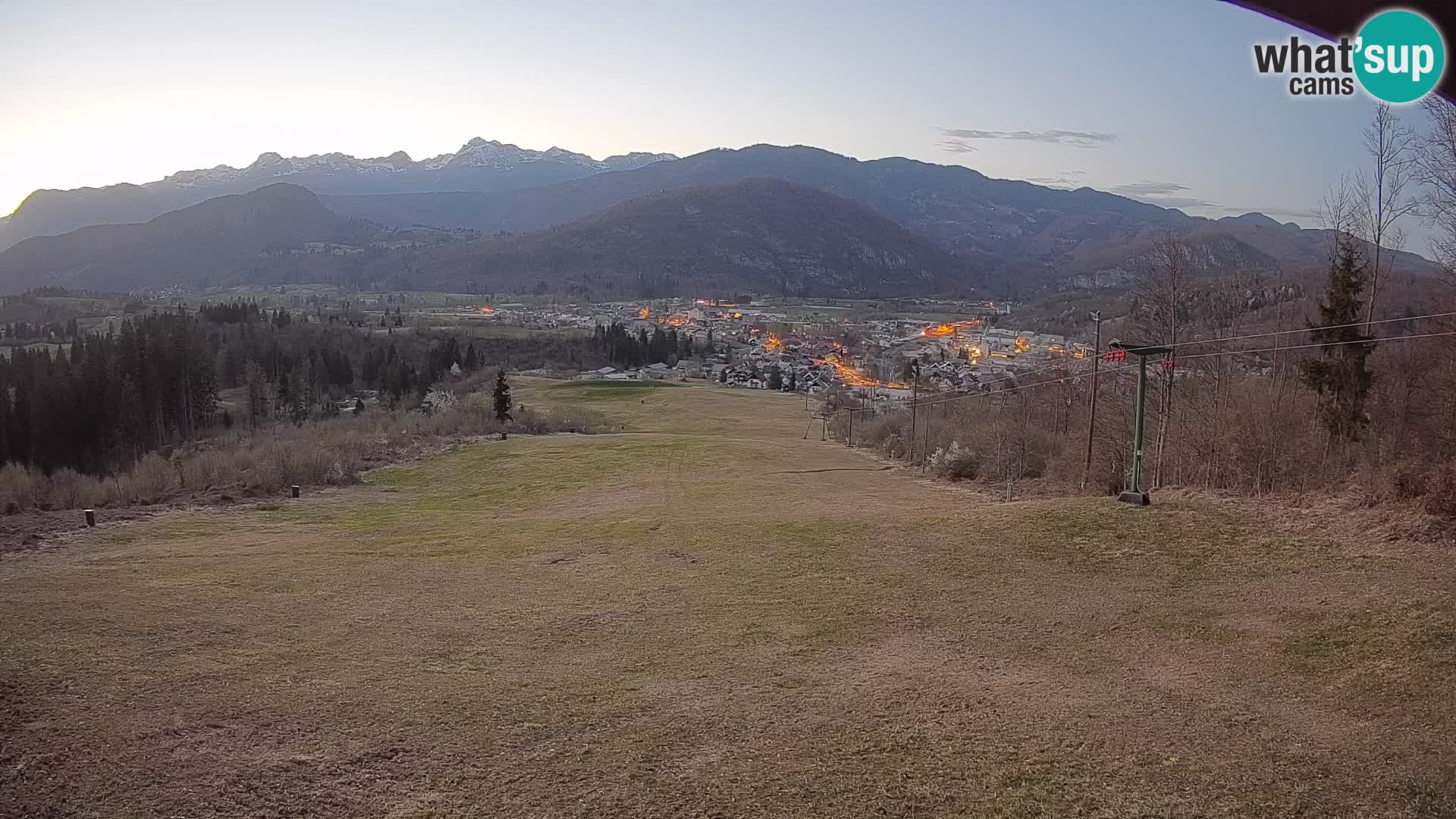 Cámara en vivo Bohinjska Bistrica – Vista en directo desde la estación de esquí Kozji Hrbet