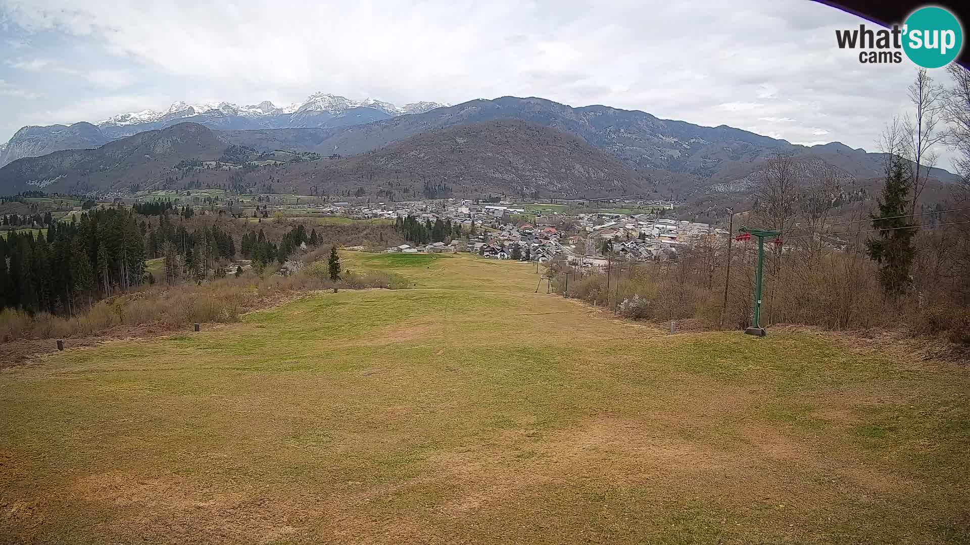 Kamera uživo Bohinjska Bistrica – Pogled u stvarnom vremenu sa skijališta Kozji Hrbet
