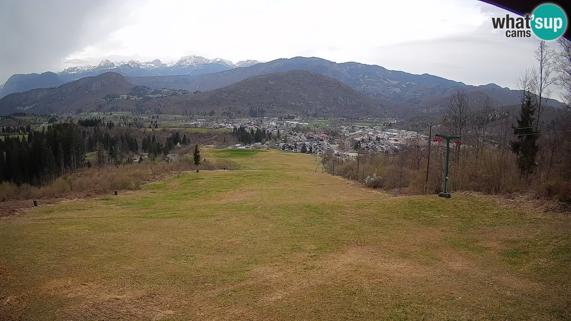 Kamera uživo Bohinjska Bistrica – Pogled u stvarnom vremenu sa skijališta Kozji Hrbet