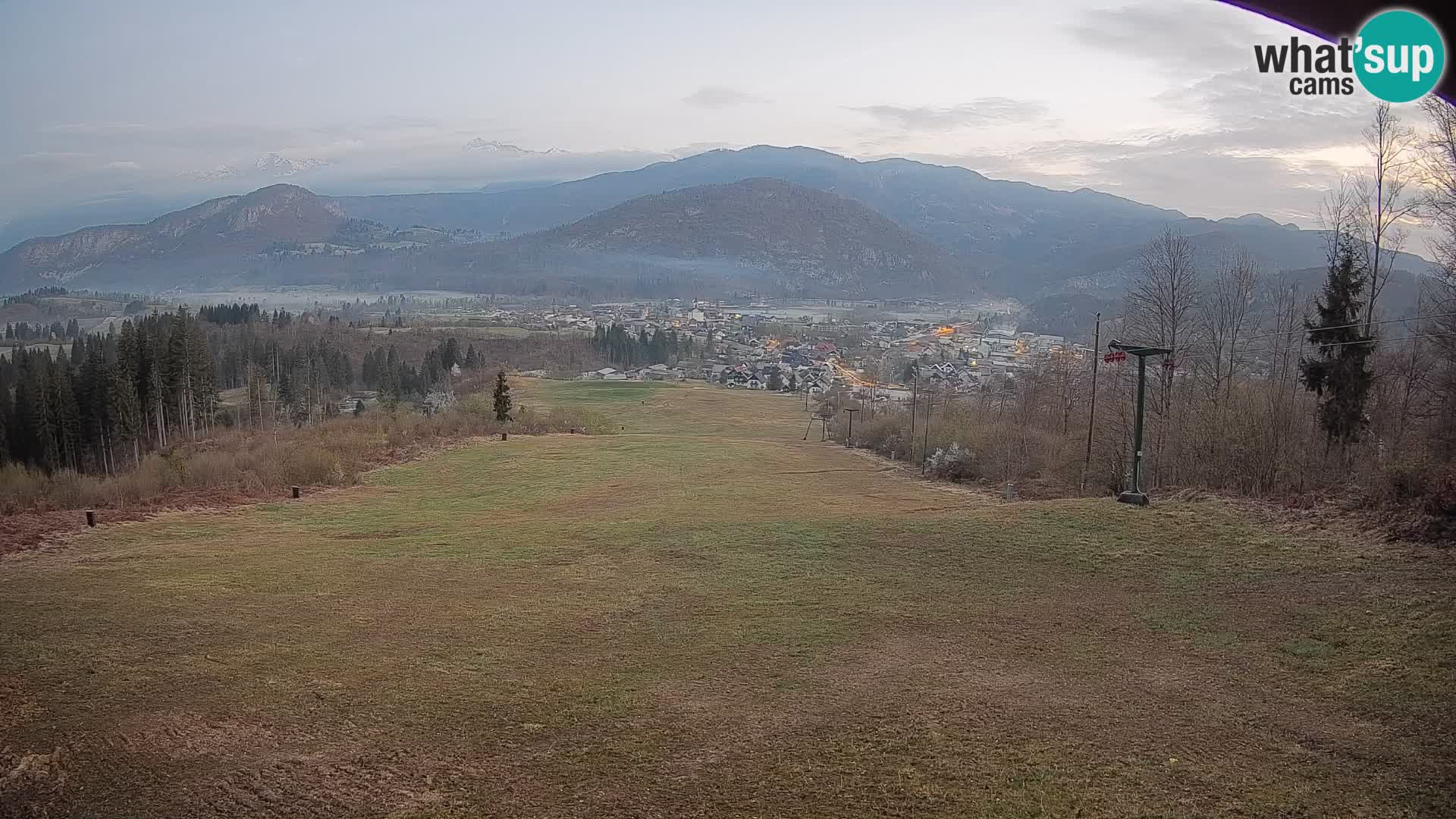 Webcam Bohinjska Bistrica – Vista live dalla stazione sciistica Kozji Hrbet