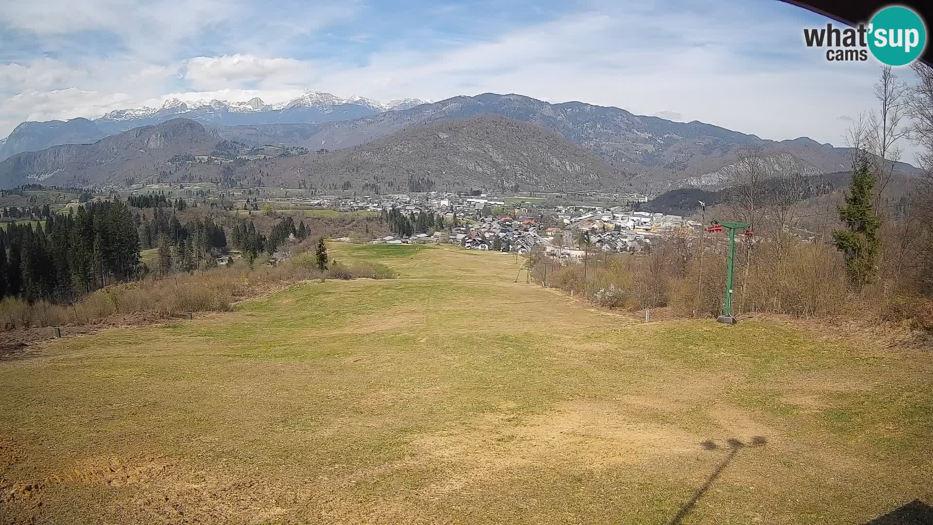 Kamera uživo Bohinjska Bistrica – Pogled u stvarnom vremenu sa skijališta Kozji Hrbet