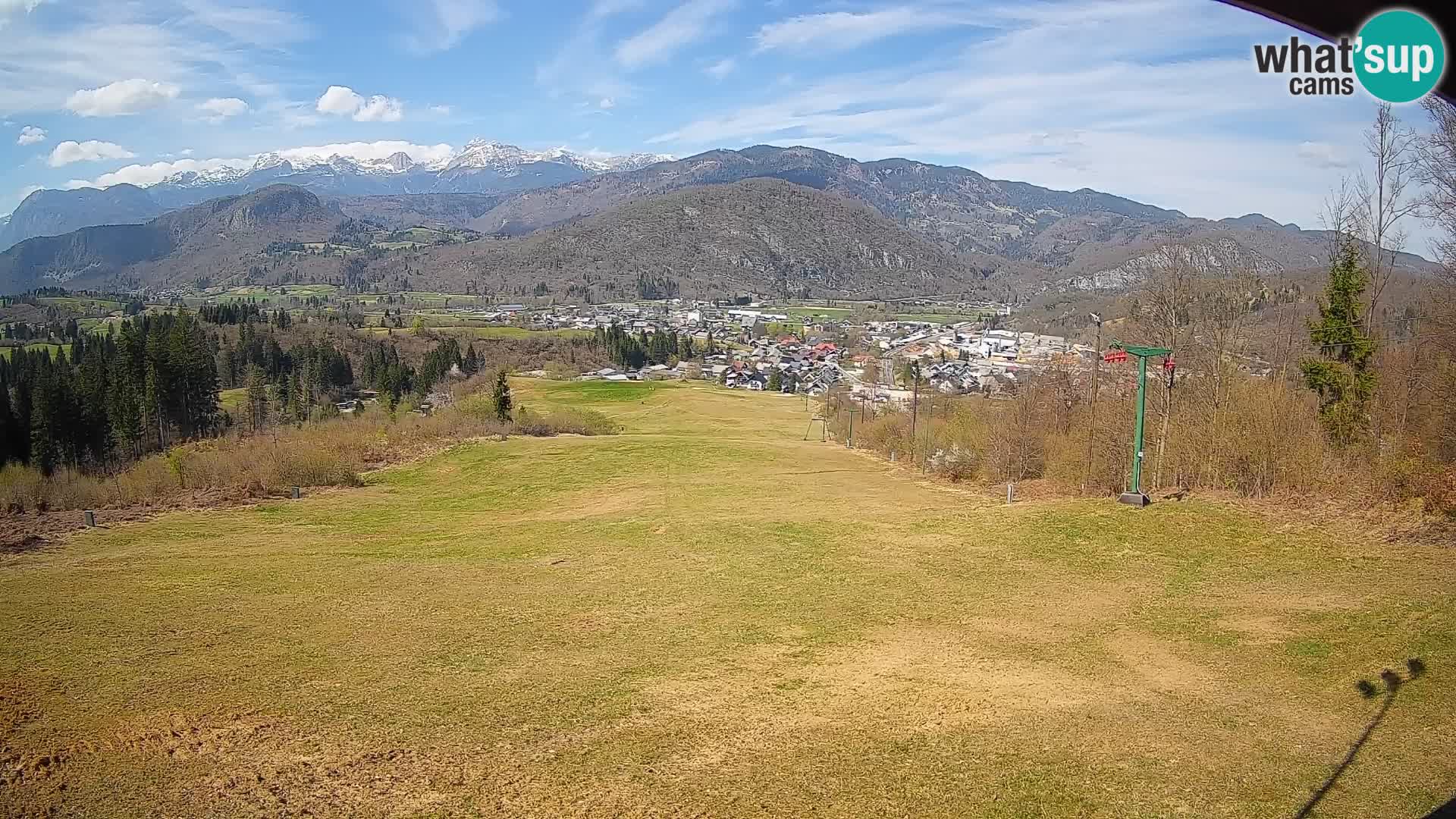 Spletna kamera Bohinjska Bistrica – Pogled v živo s smučišča Kozji Hrbet