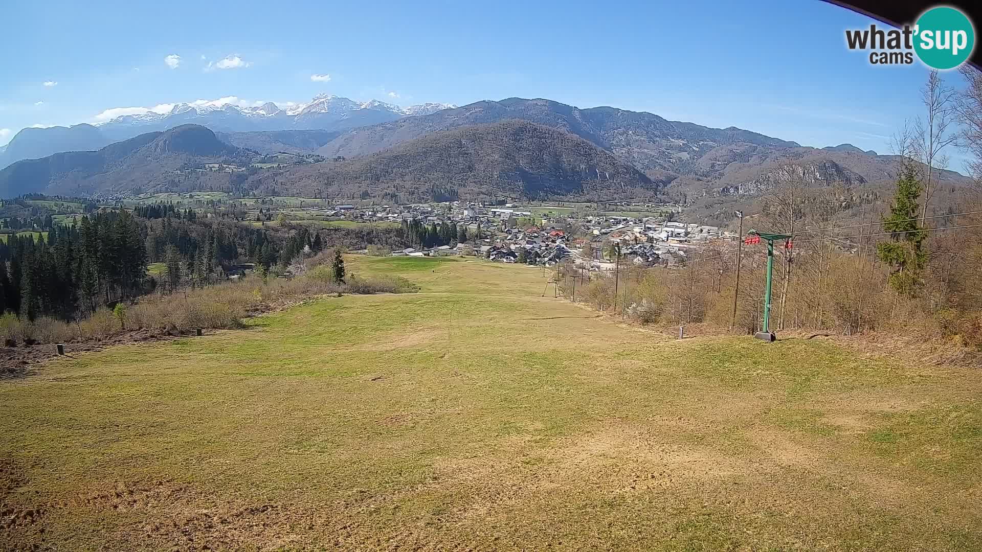 Spletna kamera Bohinjska Bistrica – Pogled v živo s smučišča Kozji Hrbet