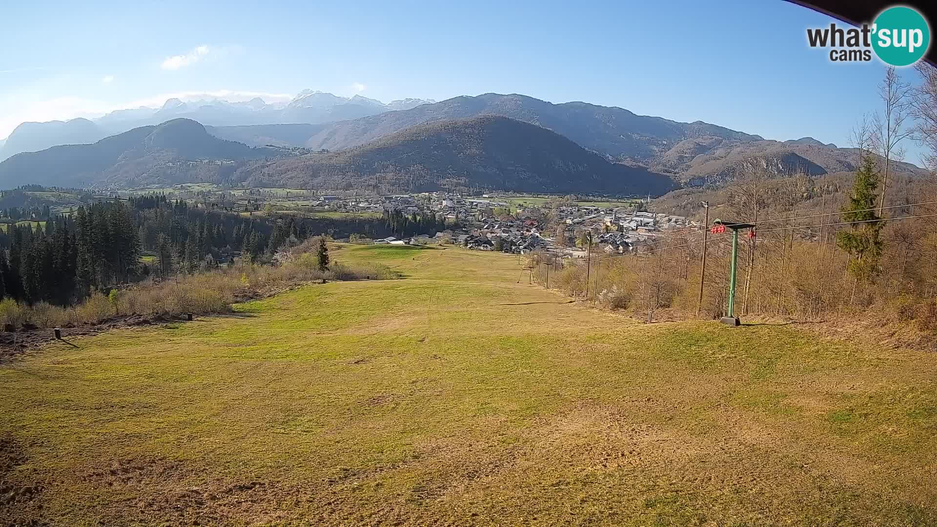 Kamera uživo Bohinjska Bistrica – Pogled u stvarnom vremenu sa skijališta Kozji Hrbet
