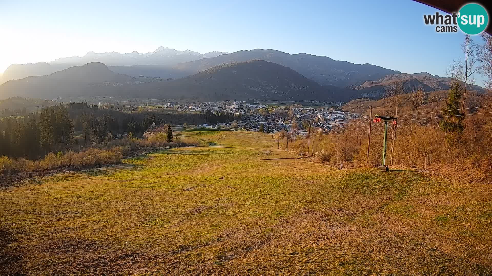 Webcam Bohinjska Bistrica – Live View from Kozji Hrbet Ski Station