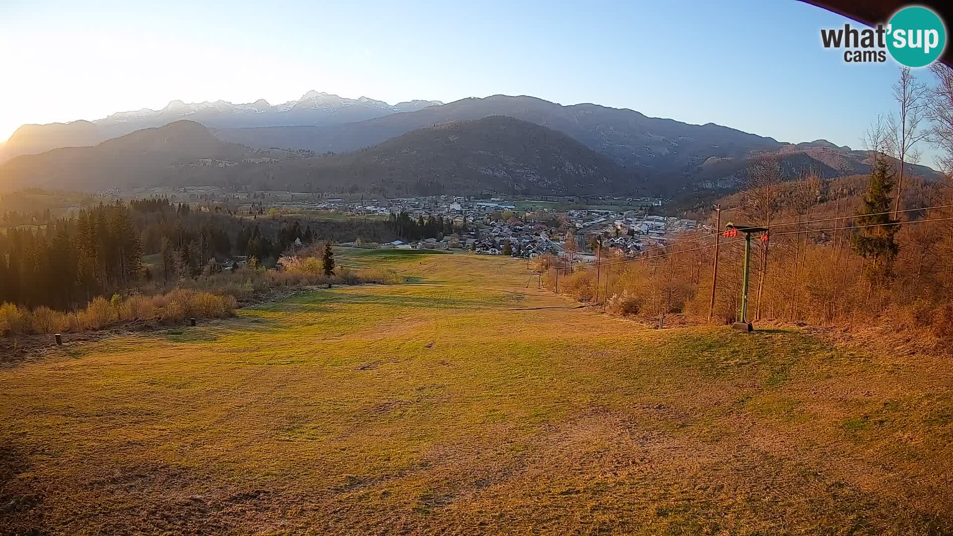 Webcam Bohinjska Bistrica – Live View from Kozji Hrbet Ski Station