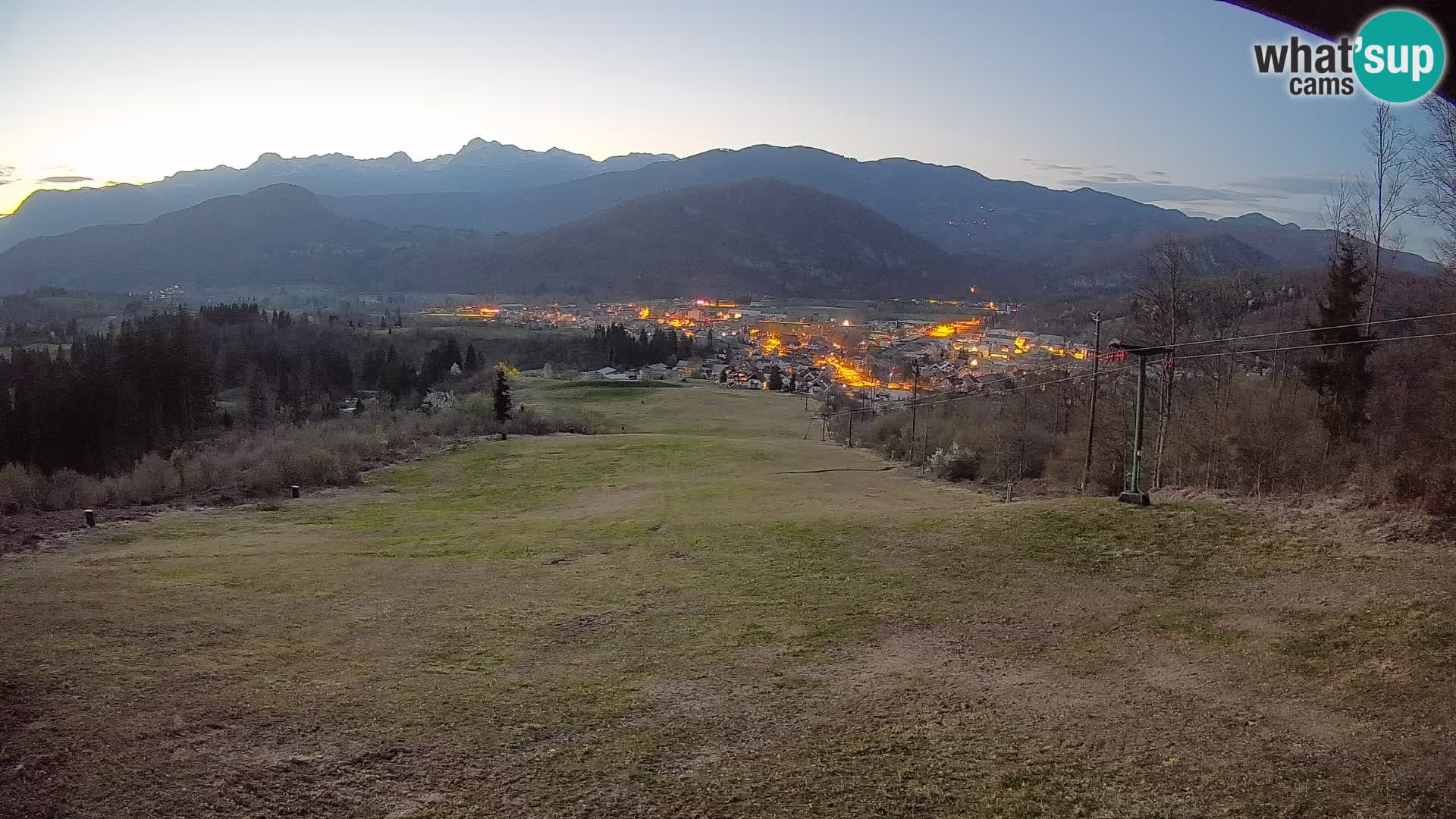 Webcam Bohinjska Bistrica – Live View from Kozji Hrbet Ski Station