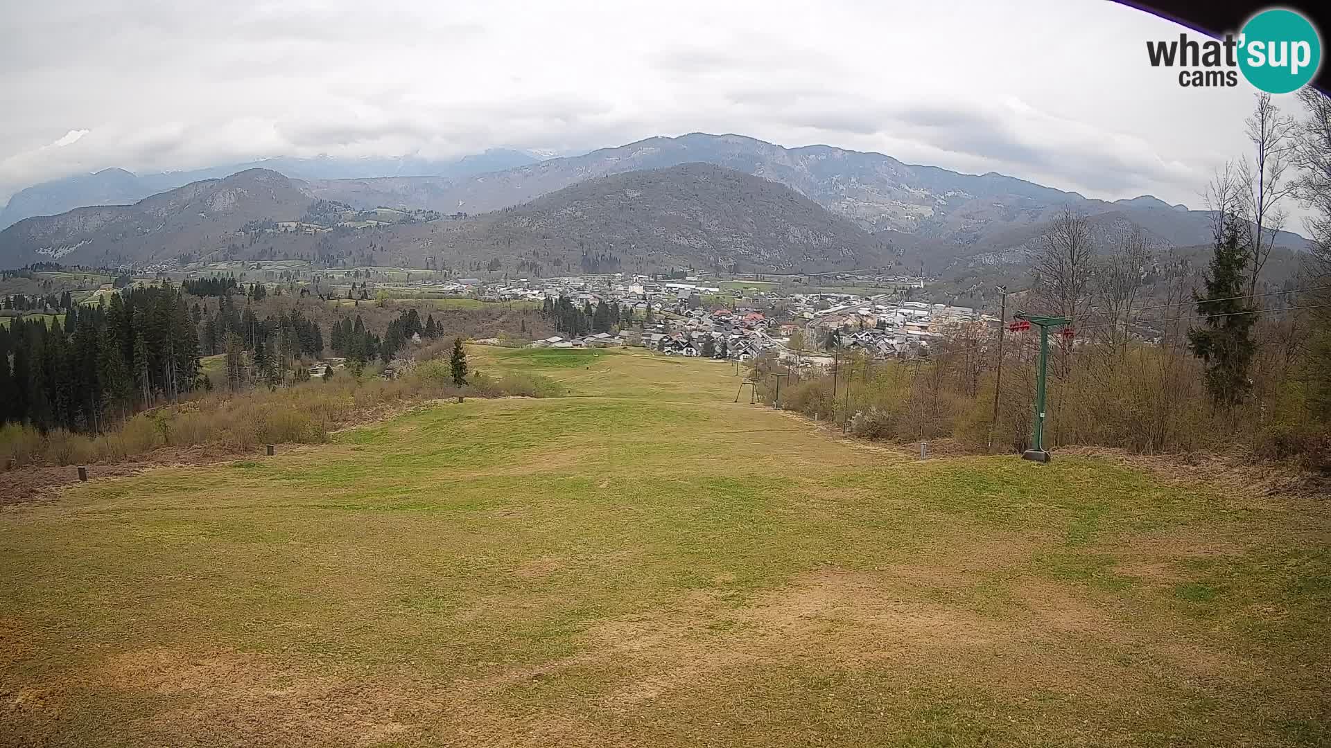Spletna kamera Bohinjska Bistrica – Pogled v živo s smučišča Kozji Hrbet