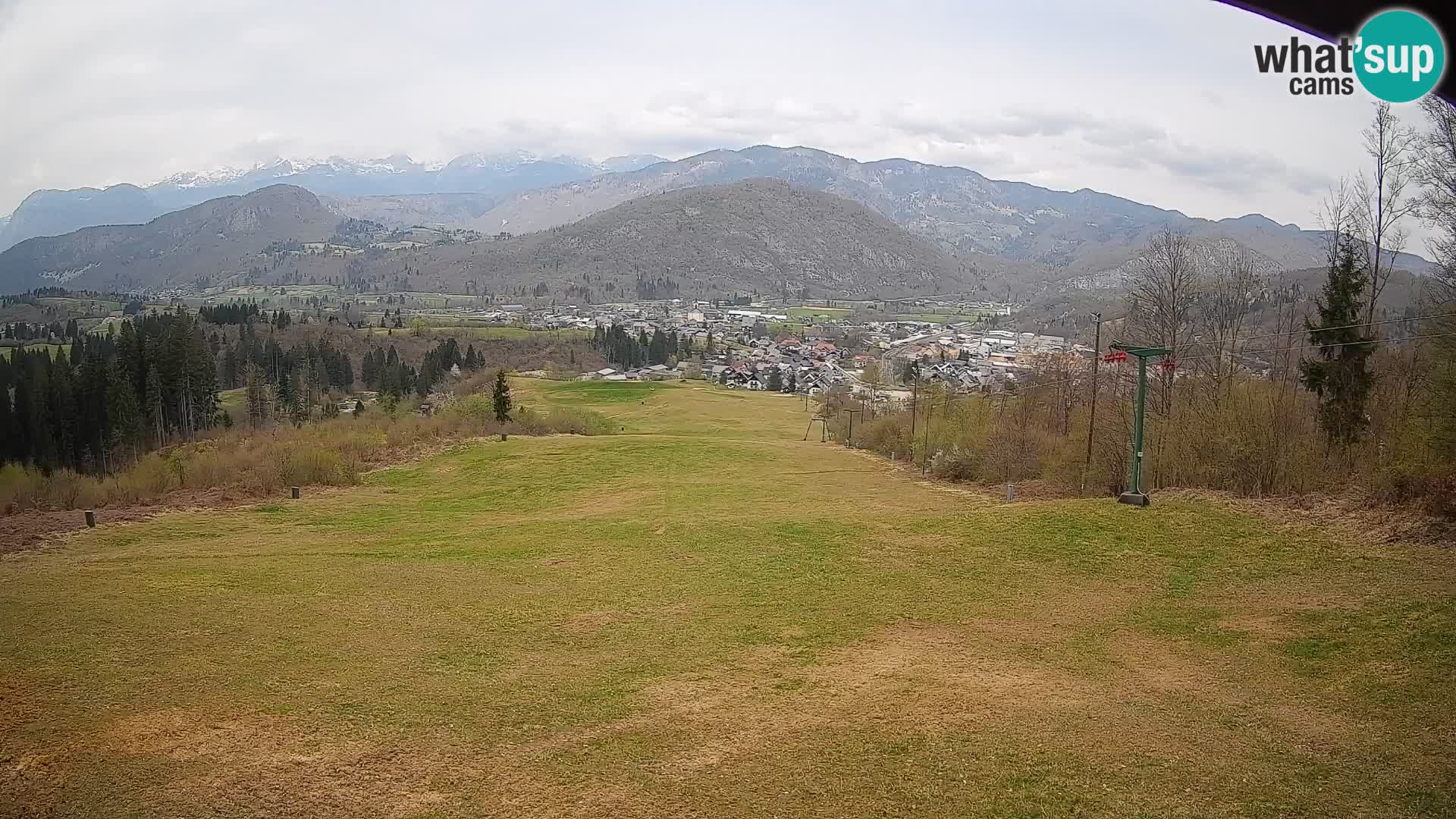 Spletna kamera Bohinjska Bistrica – Pogled v živo s smučišča Kozji Hrbet