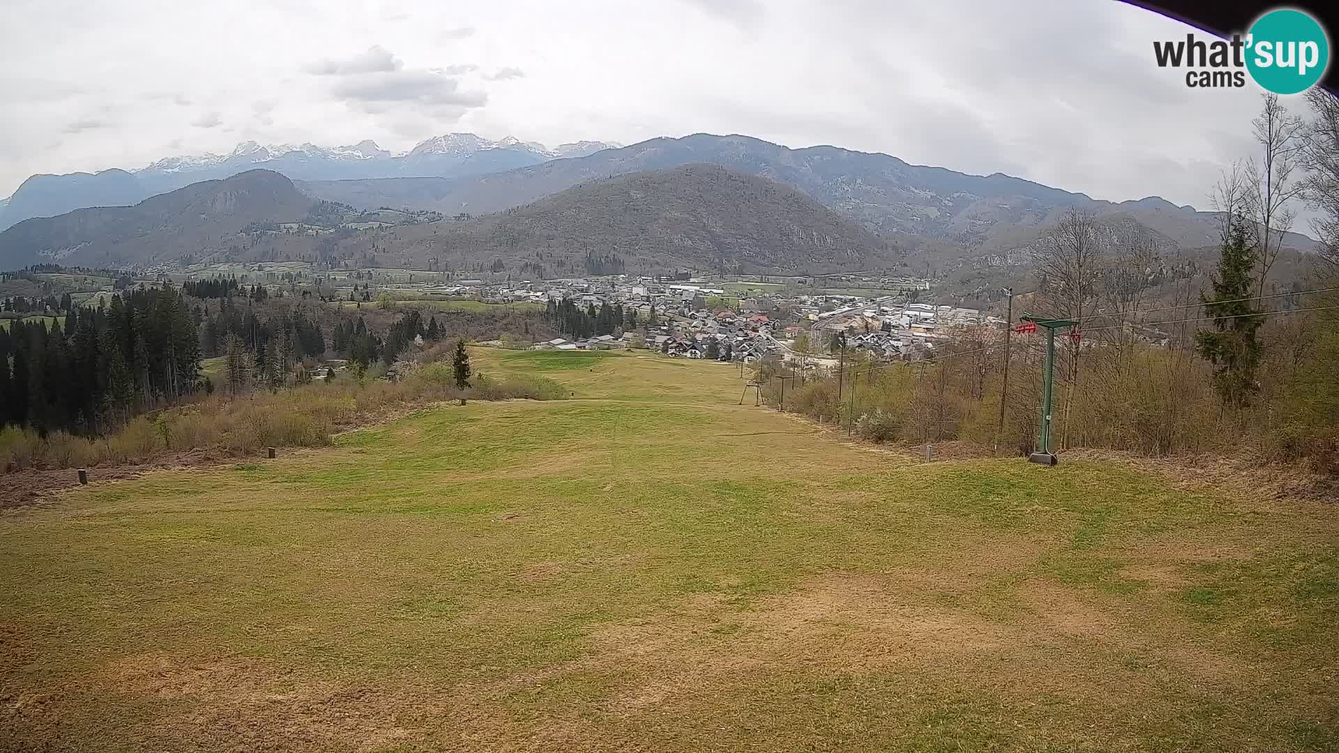 Spletna kamera Bohinjska Bistrica – Pogled v živo s smučišča Kozji Hrbet