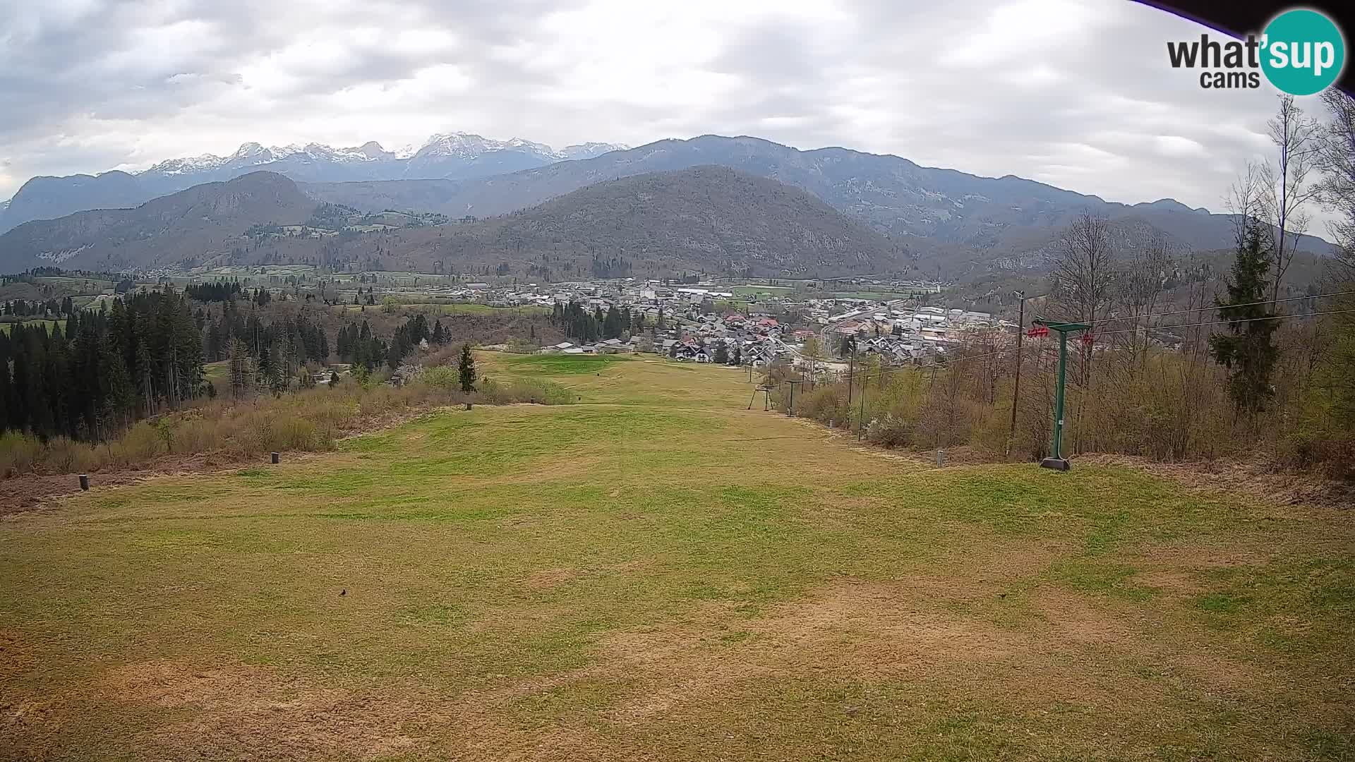 Spletna kamera Bohinjska Bistrica – Pogled v živo s smučišča Kozji Hrbet