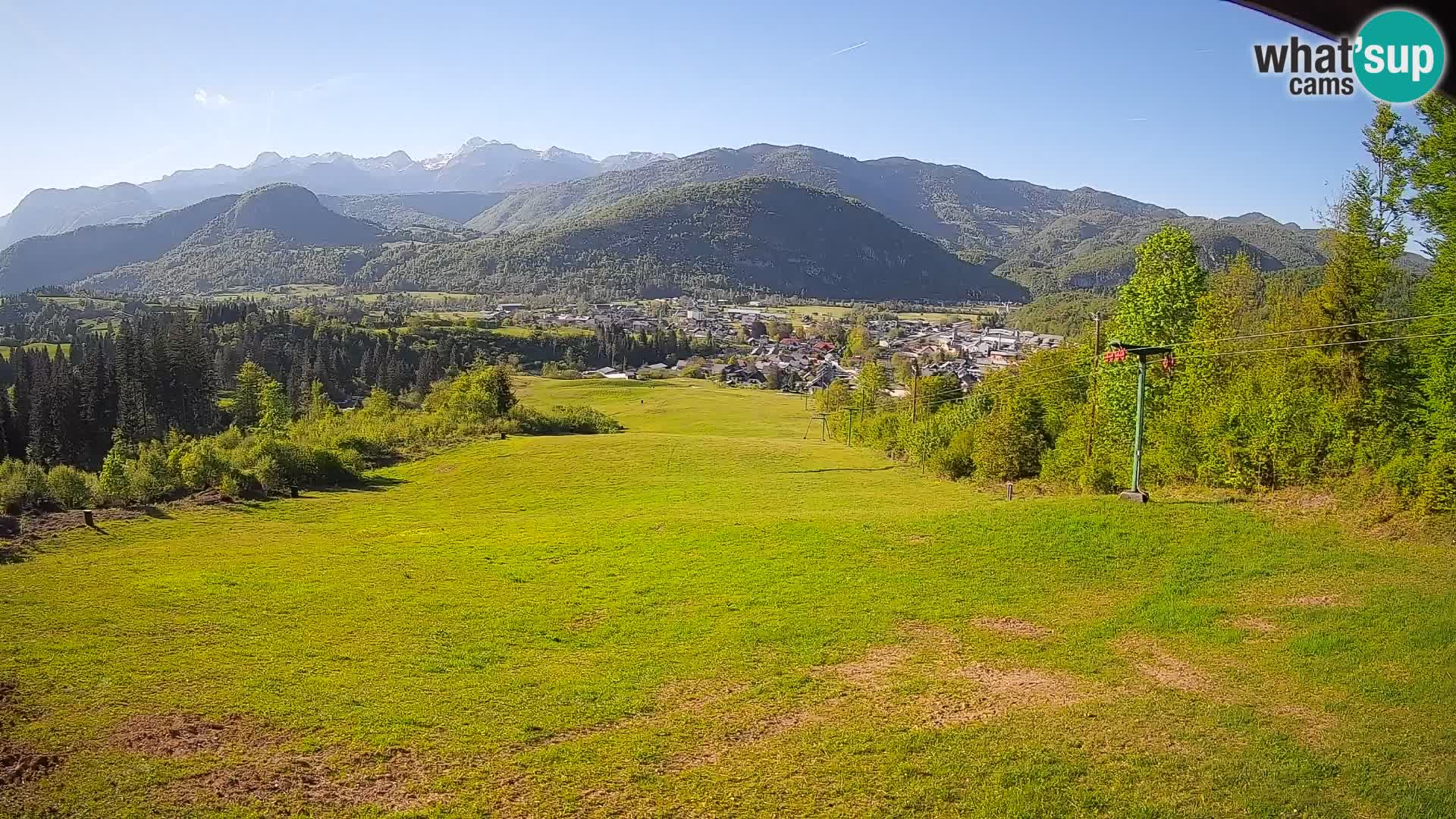 Webcam Bohinjska Bistrica – Vue en direct depuis la station de ski Kozji Hrbet