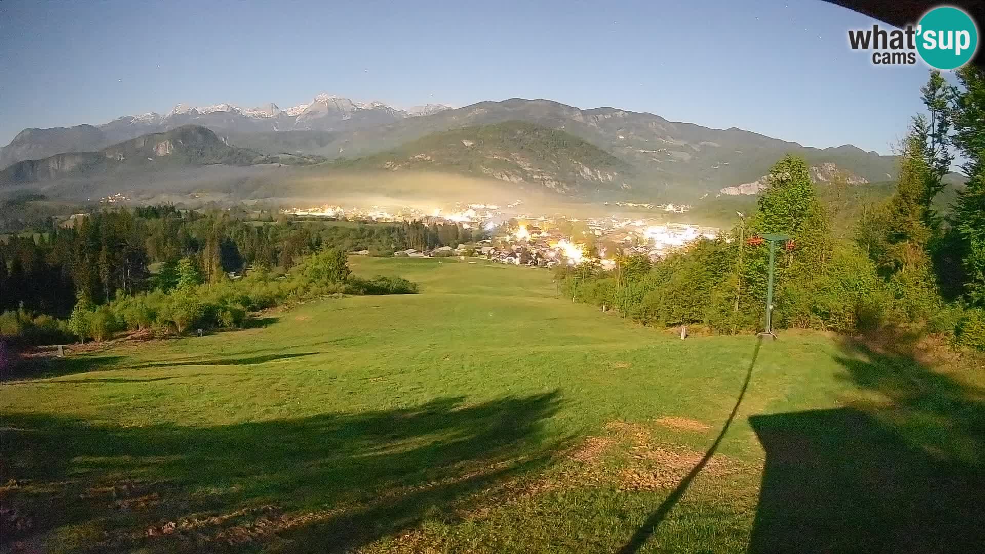 Webcam Bohinjska Bistrica – Live View from Kozji Hrbet Ski Station