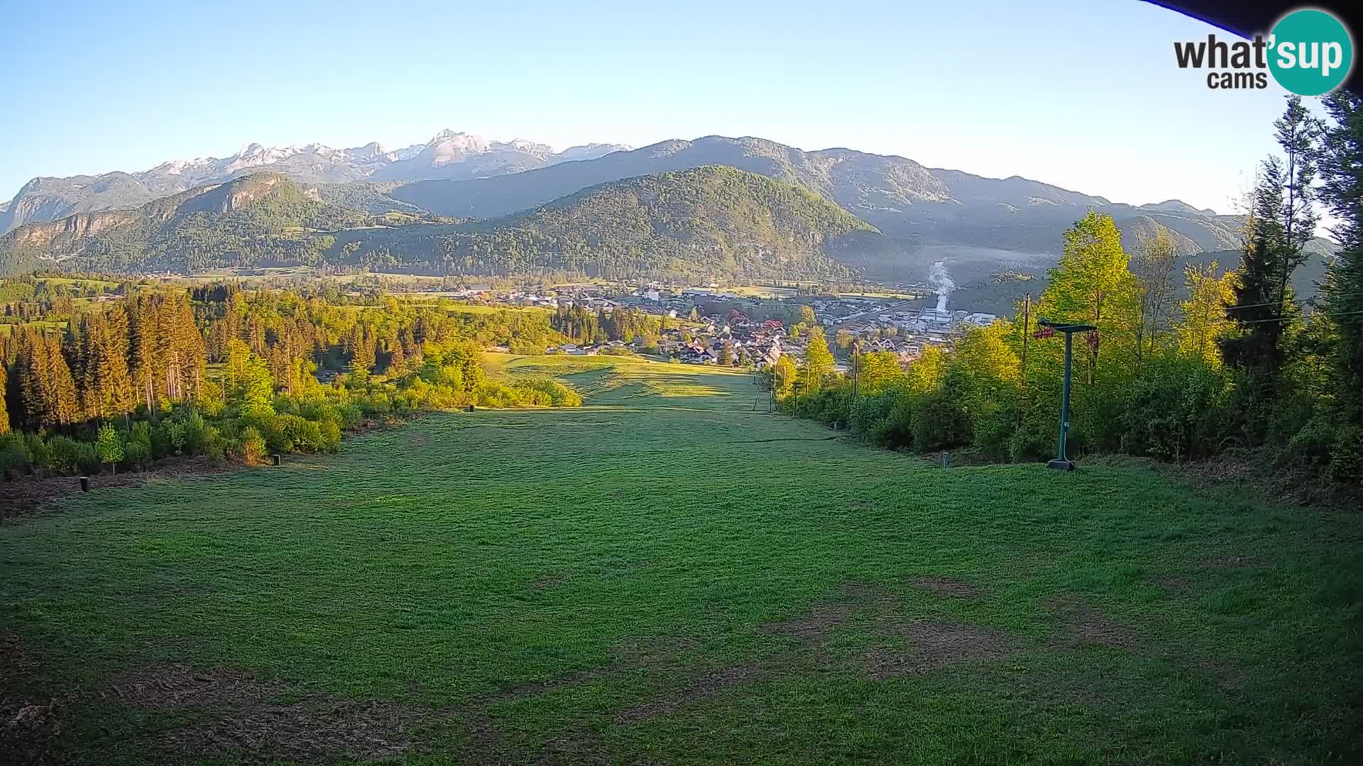 Webcam Bohinjska Bistrica – Live View from Kozji Hrbet Ski Station