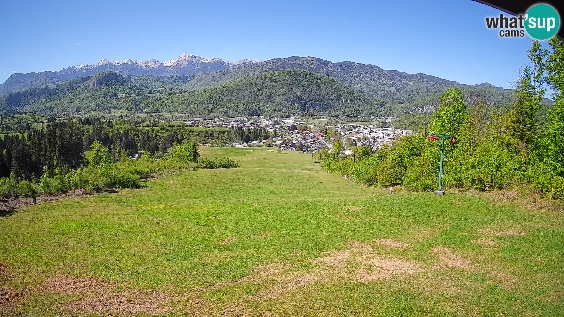 Webcam Bohinjska Bistrica – Vista live dalla stazione sciistica Kozji Hrbet