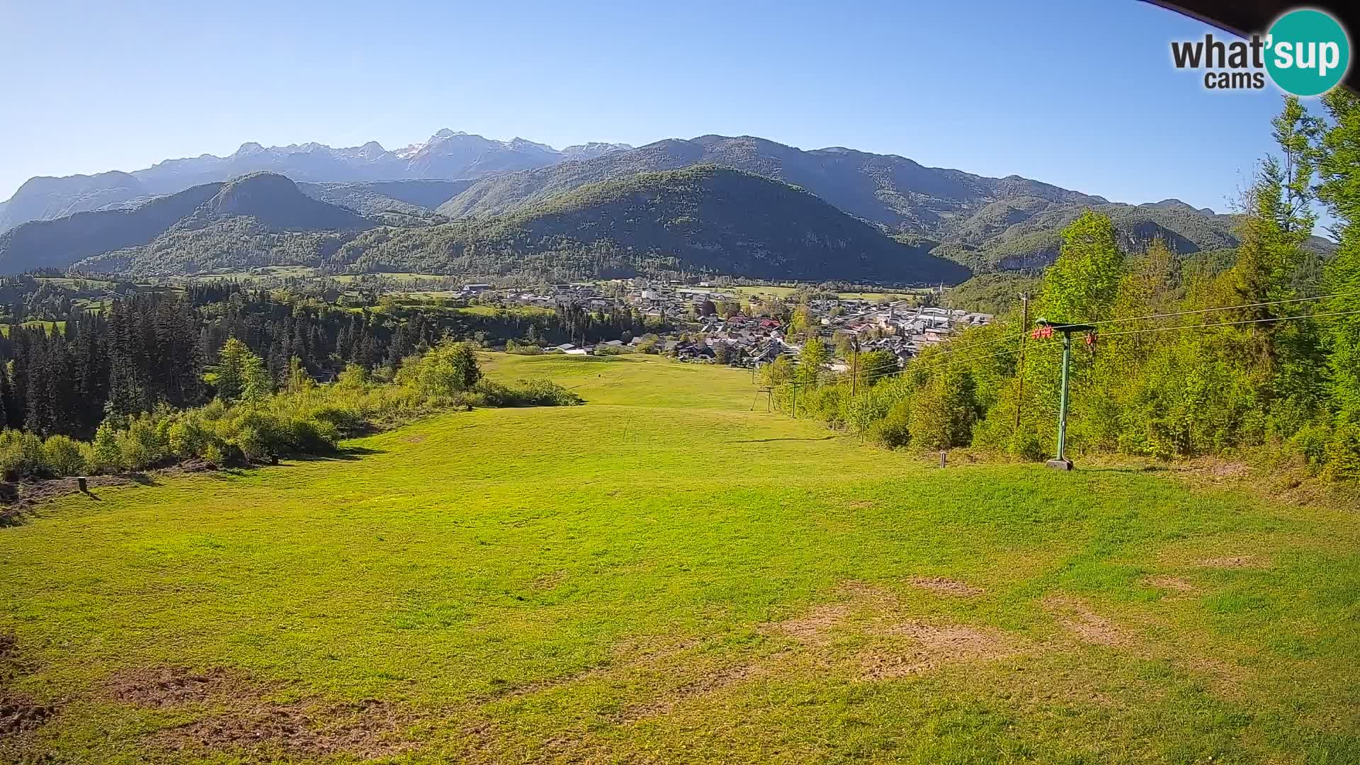 Webcam Bohinjska Bistrica – Live View from Kozji Hrbet Ski Station