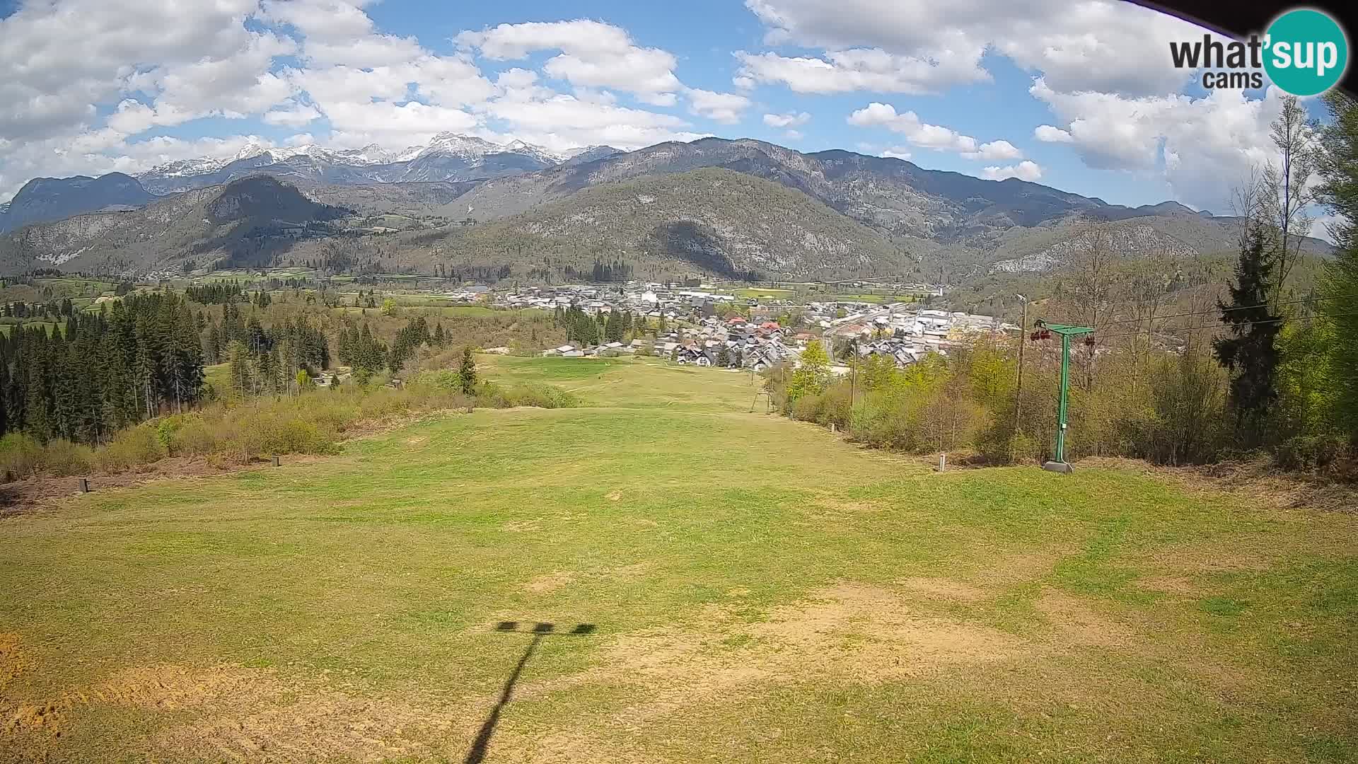 Spletna kamera Bohinjska Bistrica – Pogled v živo s smučišča Kozji Hrbet
