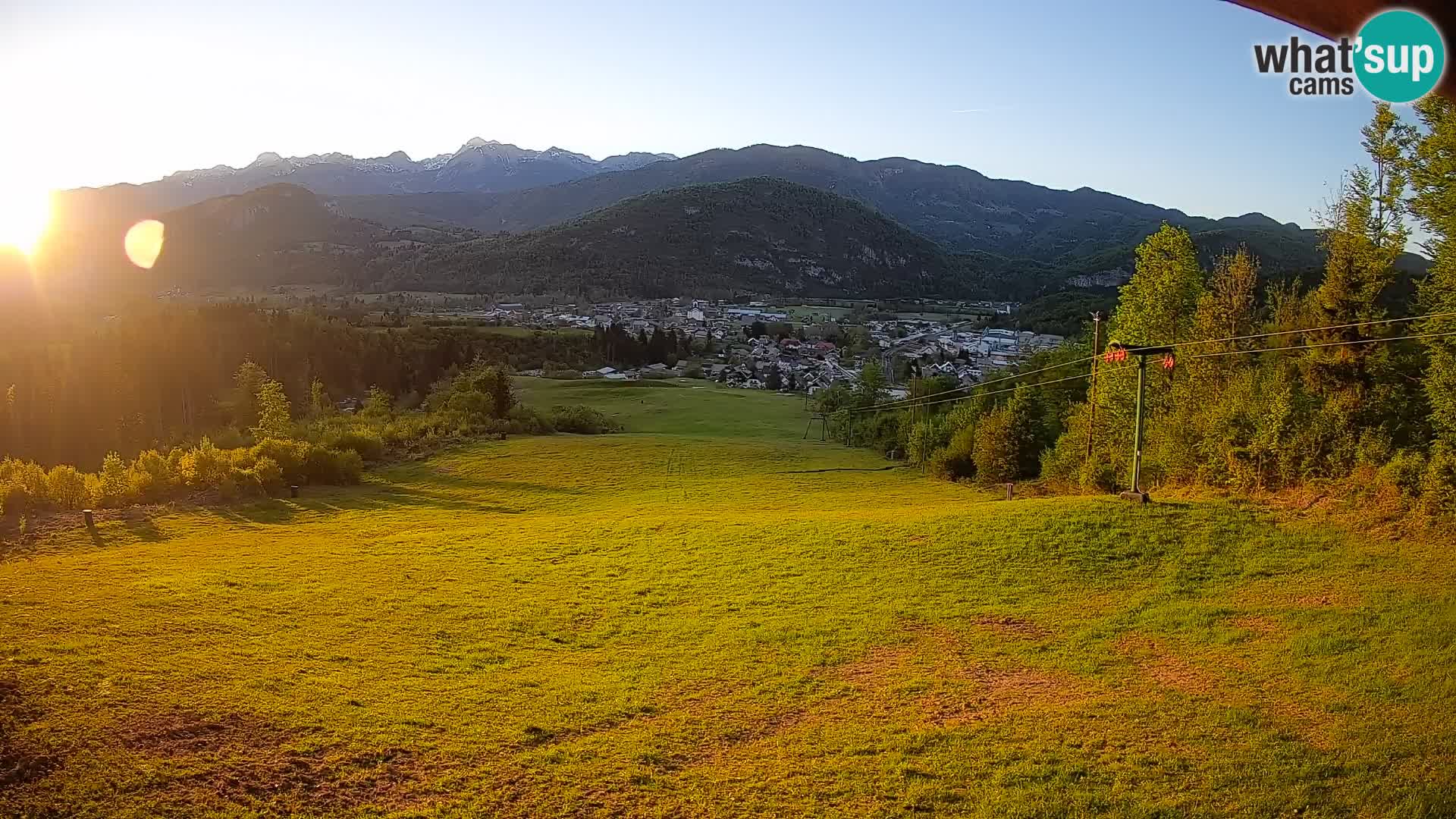 Webcam Bohinjska Bistrica – Vue en direct depuis la station de ski Kozji Hrbet
