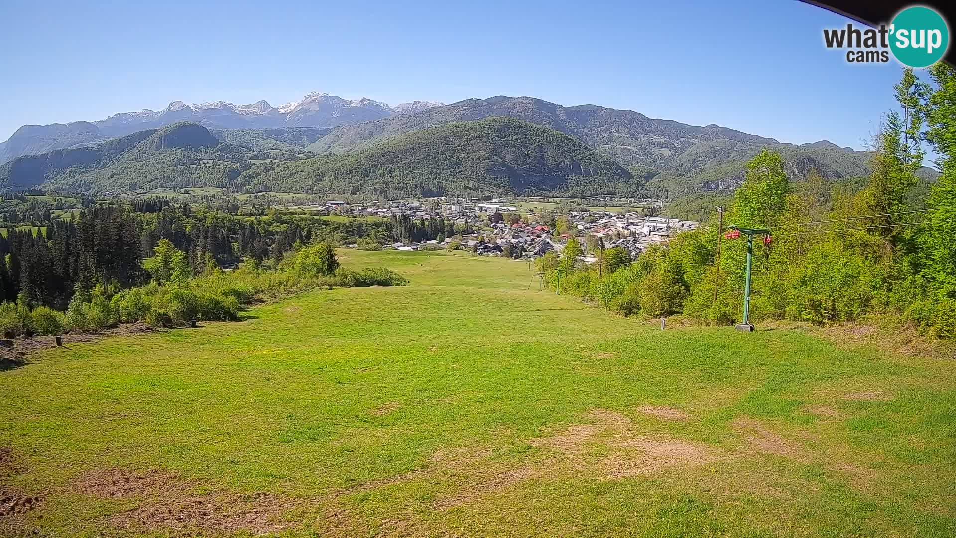 Webcam Bohinjska Bistrica – Vista live dalla stazione sciistica Kozji Hrbet