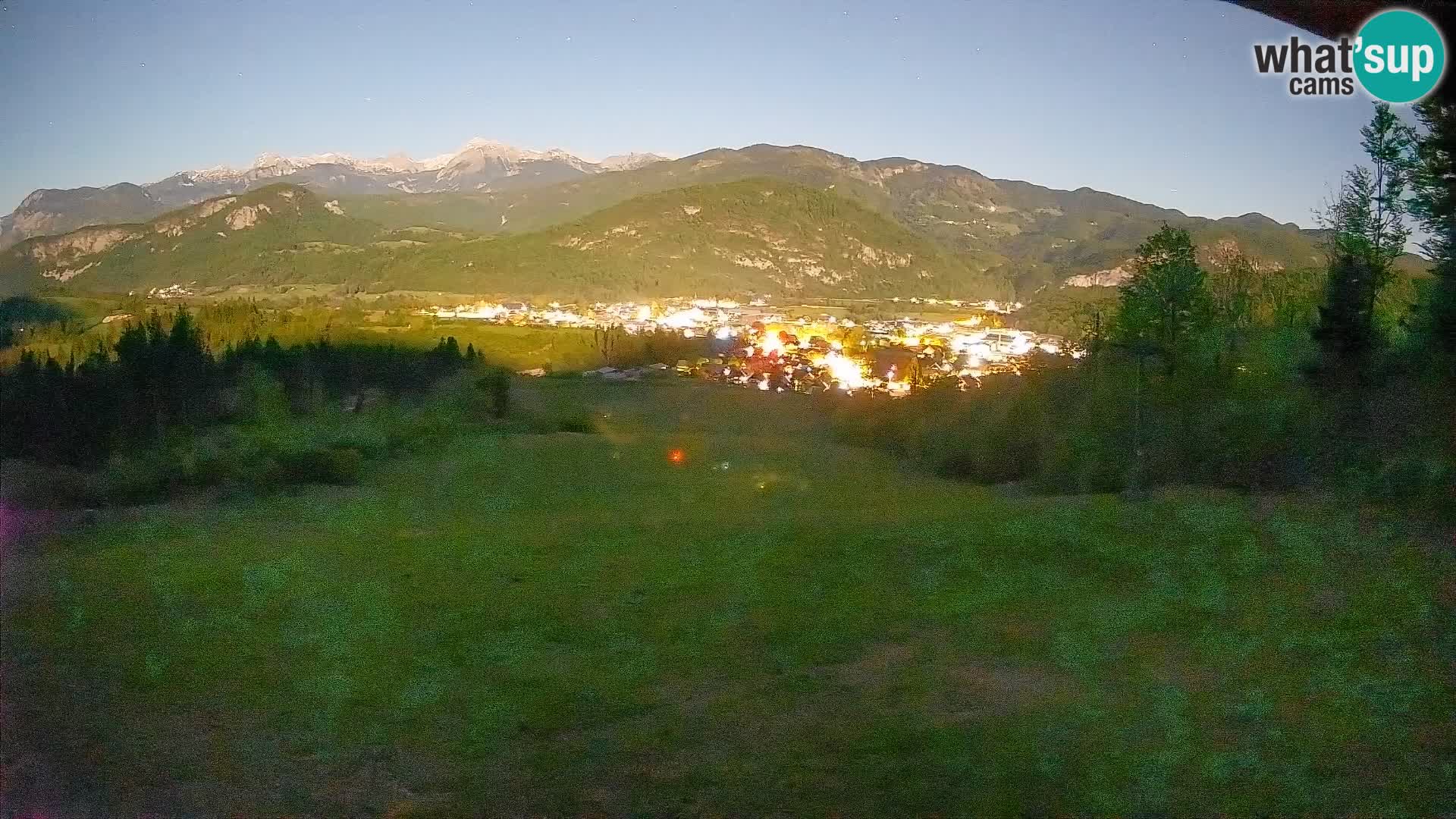 Spletna kamera Bohinjska Bistrica – Pogled v živo s smučišča Kozji Hrbet