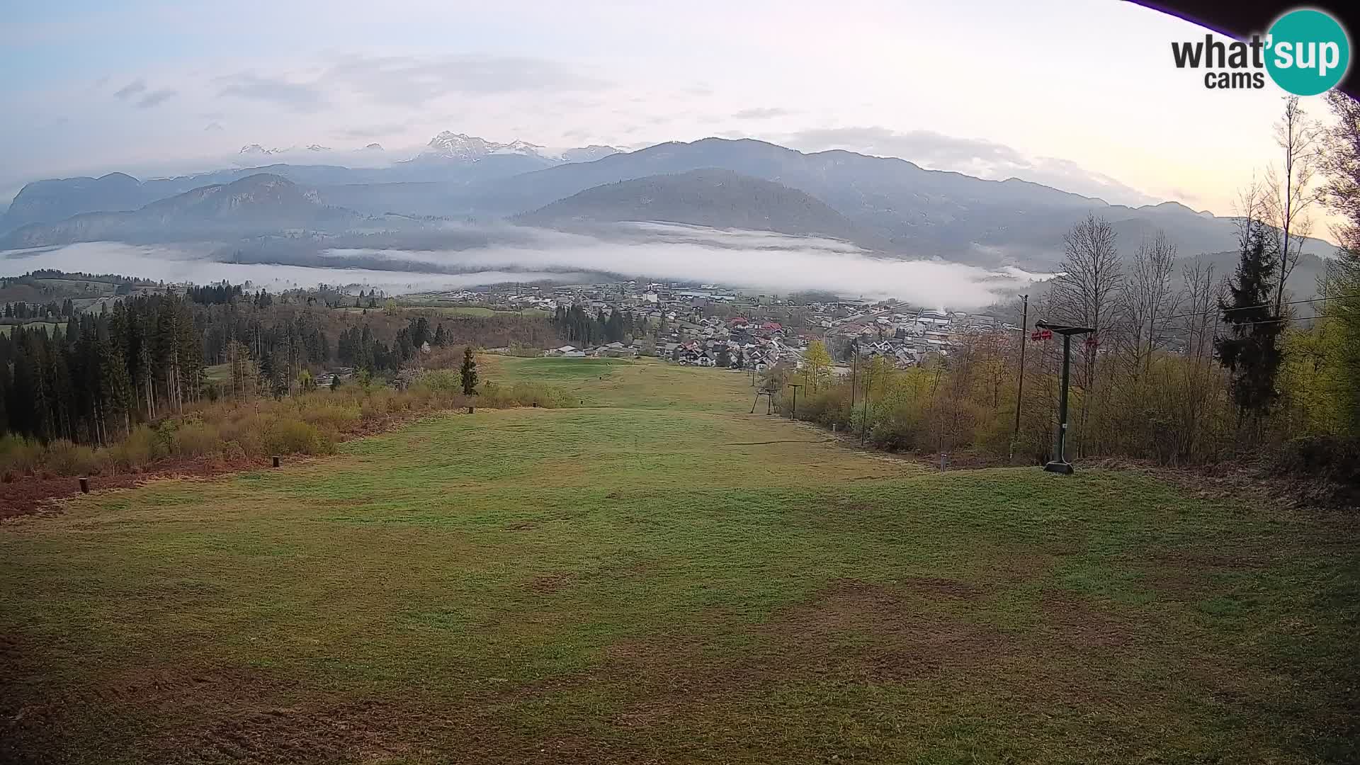 Webcam Bohinjska Bistrica – Vue en direct depuis la station de ski Kozji Hrbet