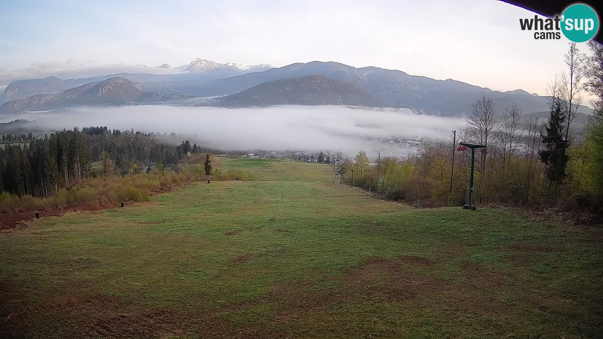 Webcam Bohinjska Bistrica – Live View from Kozji Hrbet Ski Station