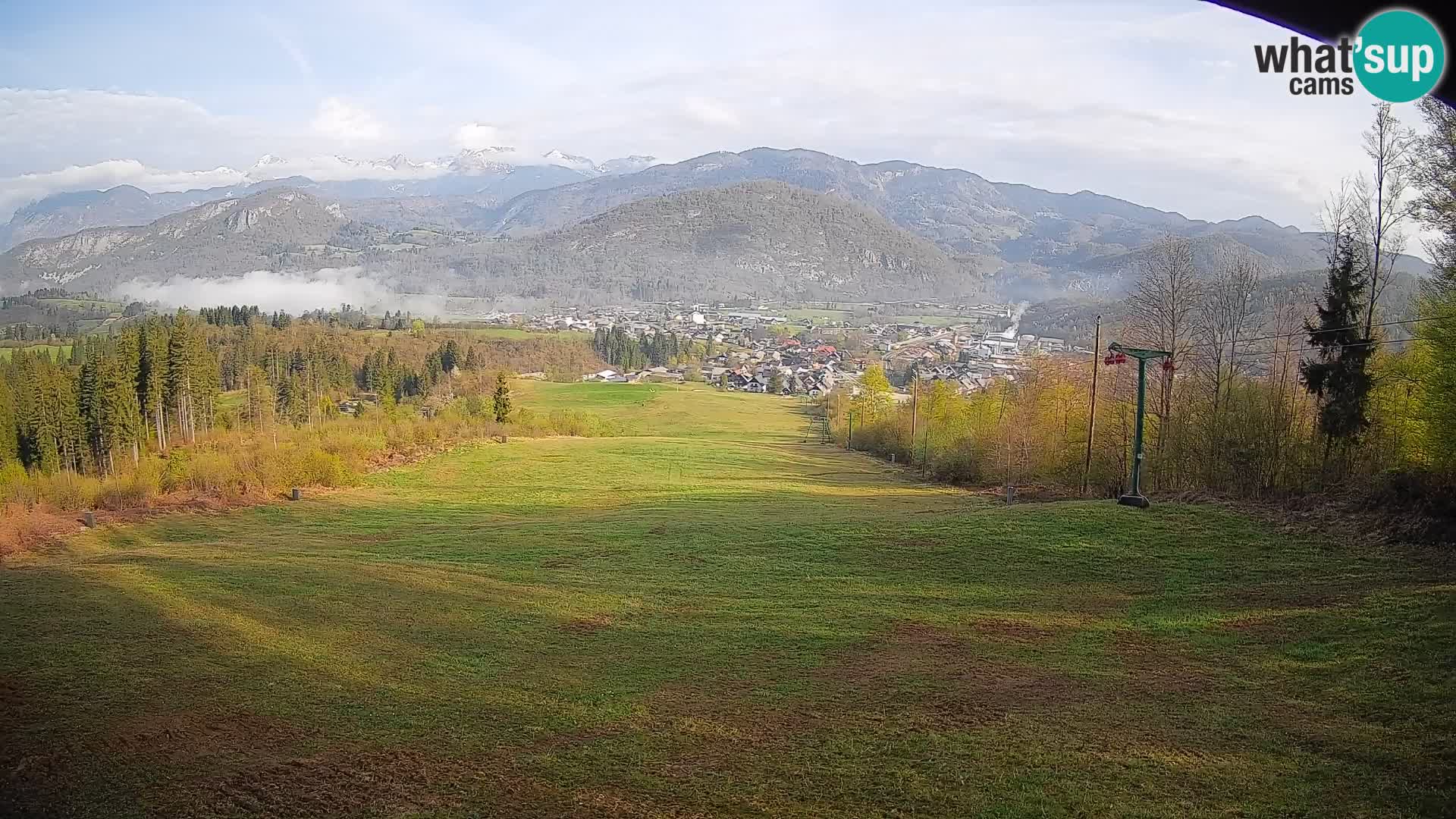 Webcam Bohinjska Bistrica – Live View from Kozji Hrbet Ski Station