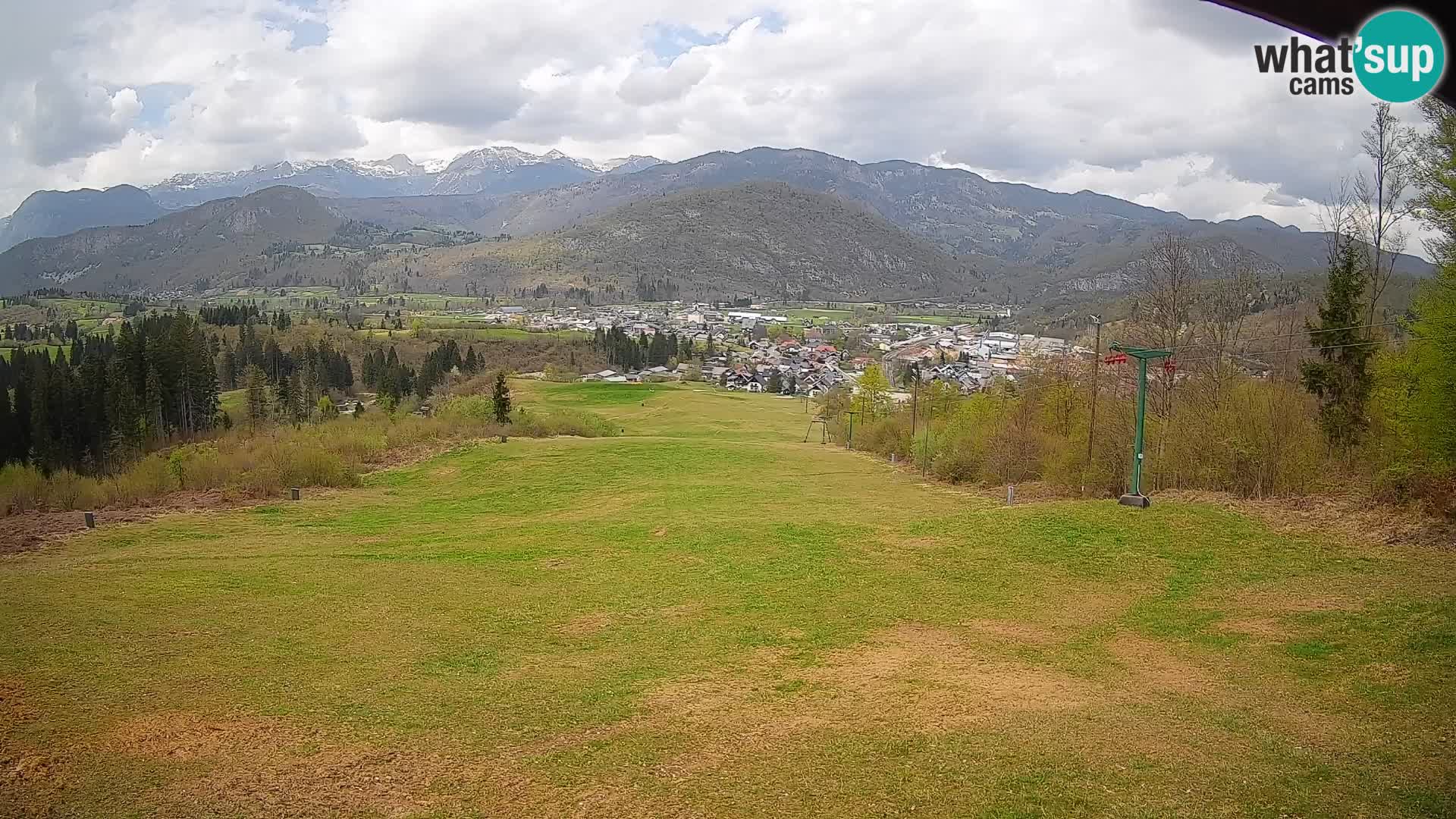Spletna kamera Bohinjska Bistrica – Pogled v živo s smučišča Kozji Hrbet