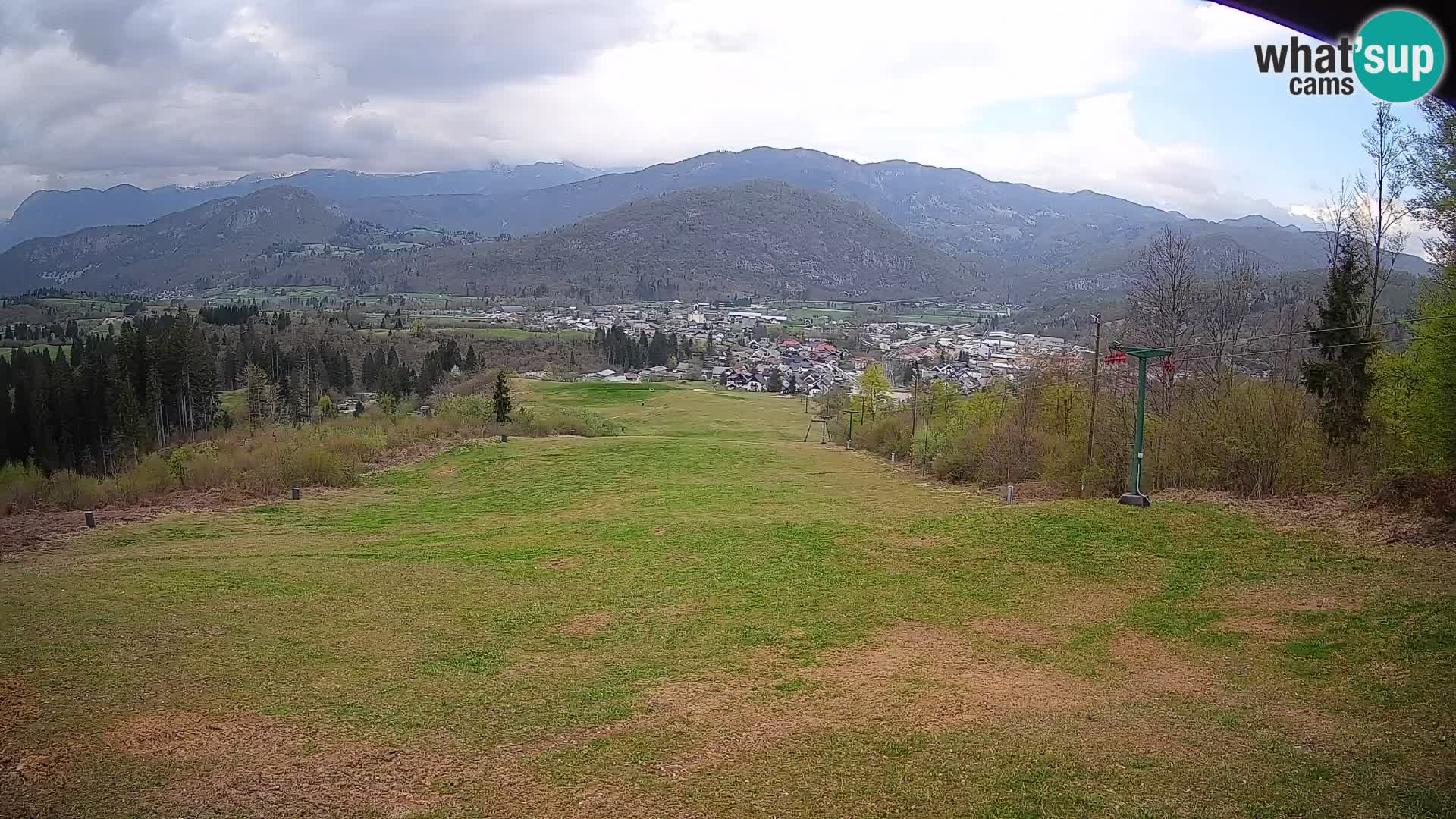 Spletna kamera Bohinjska Bistrica – Pogled v živo s smučišča Kozji Hrbet