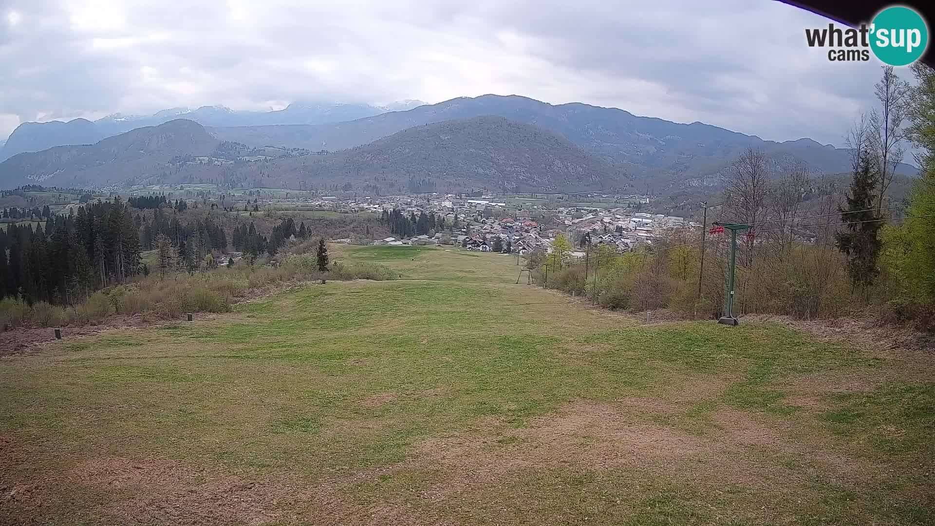 Webcam Bohinjska Bistrica – Live View from Kozji Hrbet Ski Station