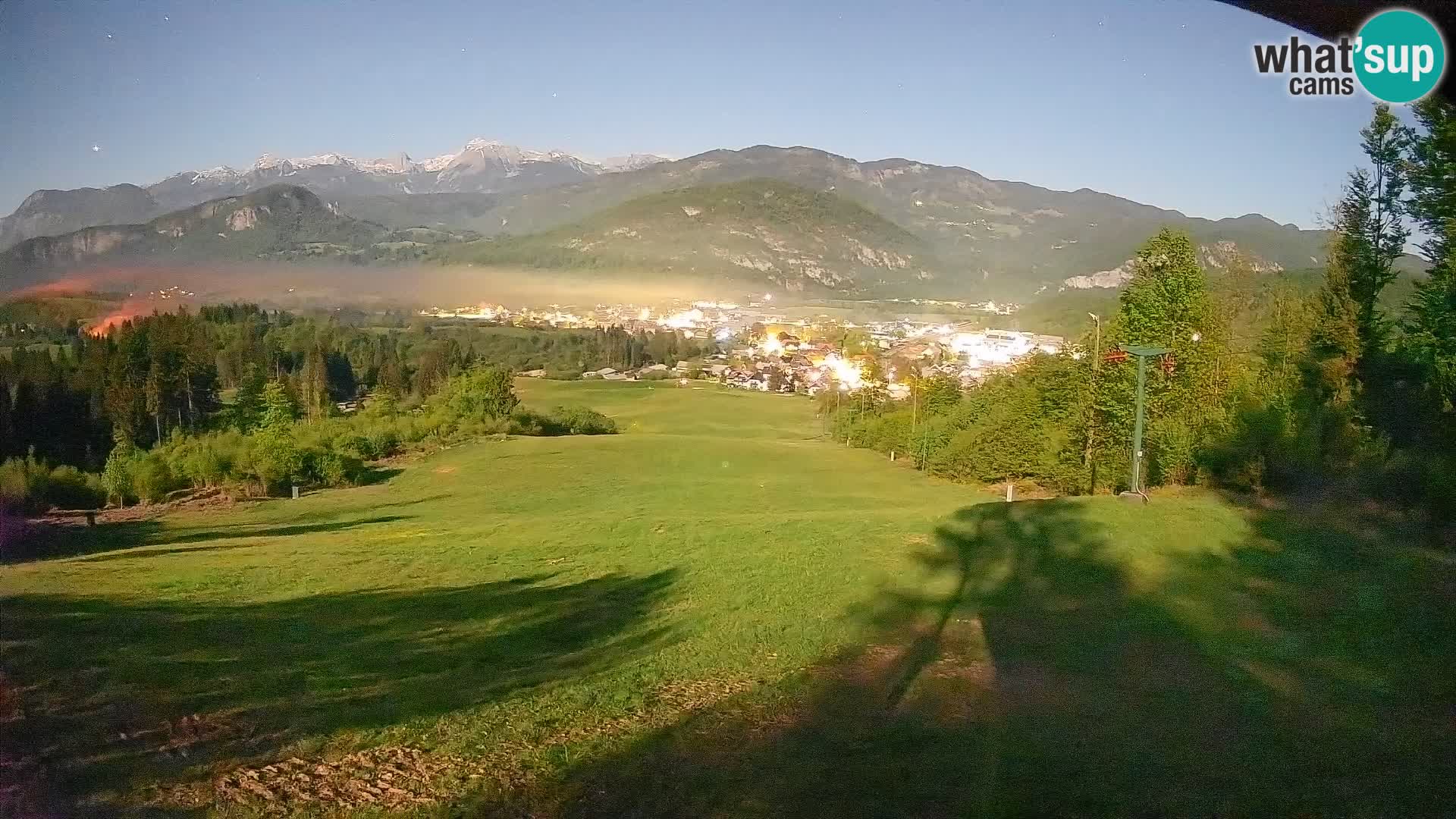 Webcam Bohinjska Bistrica – Live View from Kozji Hrbet Ski Station