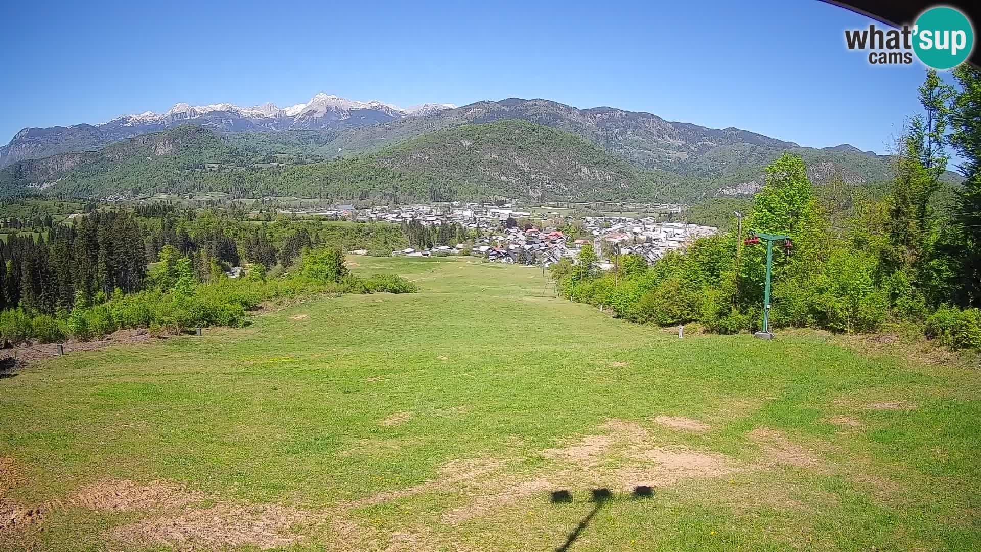 Webcam Bohinjska Bistrica – Live View from Kozji Hrbet Ski Station