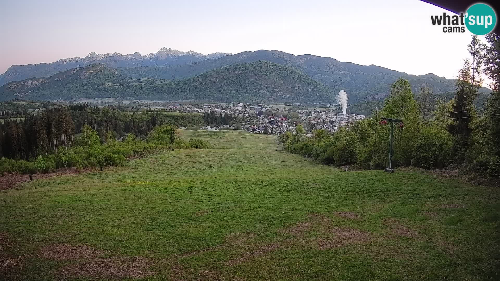 Webcam Bohinjska Bistrica – Live View from Kozji Hrbet Ski Station