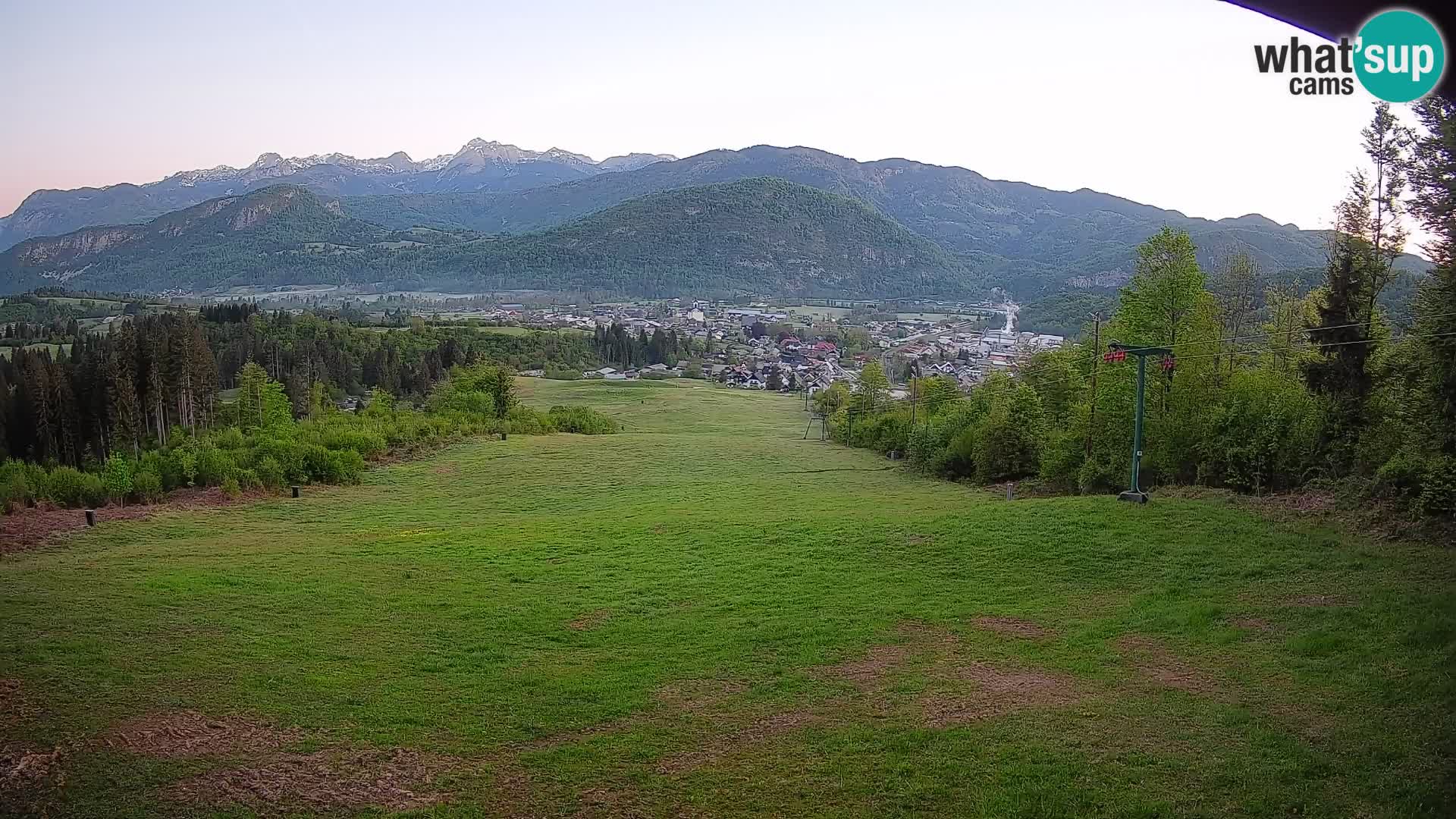 Webcam Bohinjska Bistrica – Live View from Kozji Hrbet Ski Station