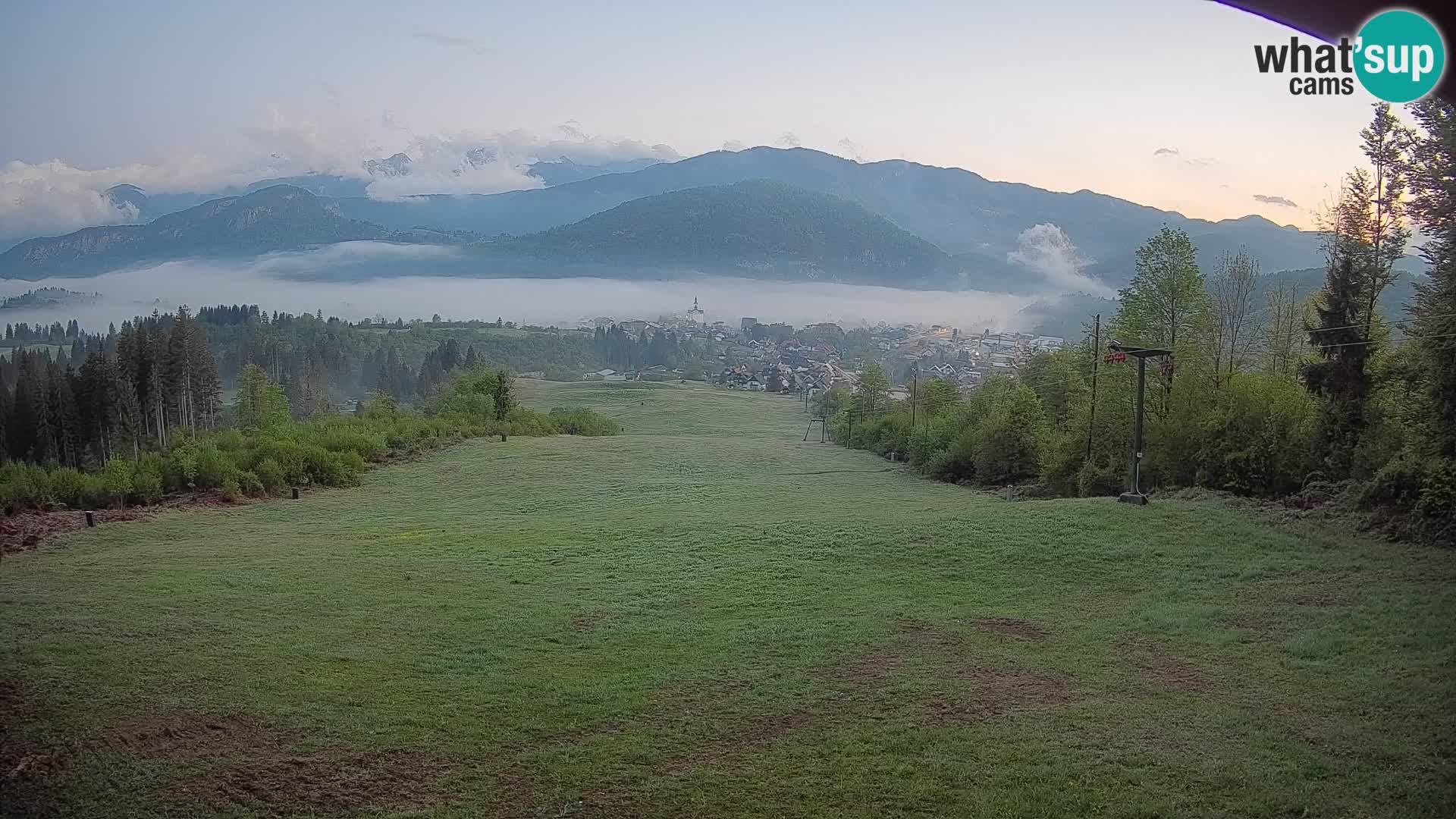 Livekamera Bohinjska Bistrica – Liveblick von der Skistation Kozji Hrbet