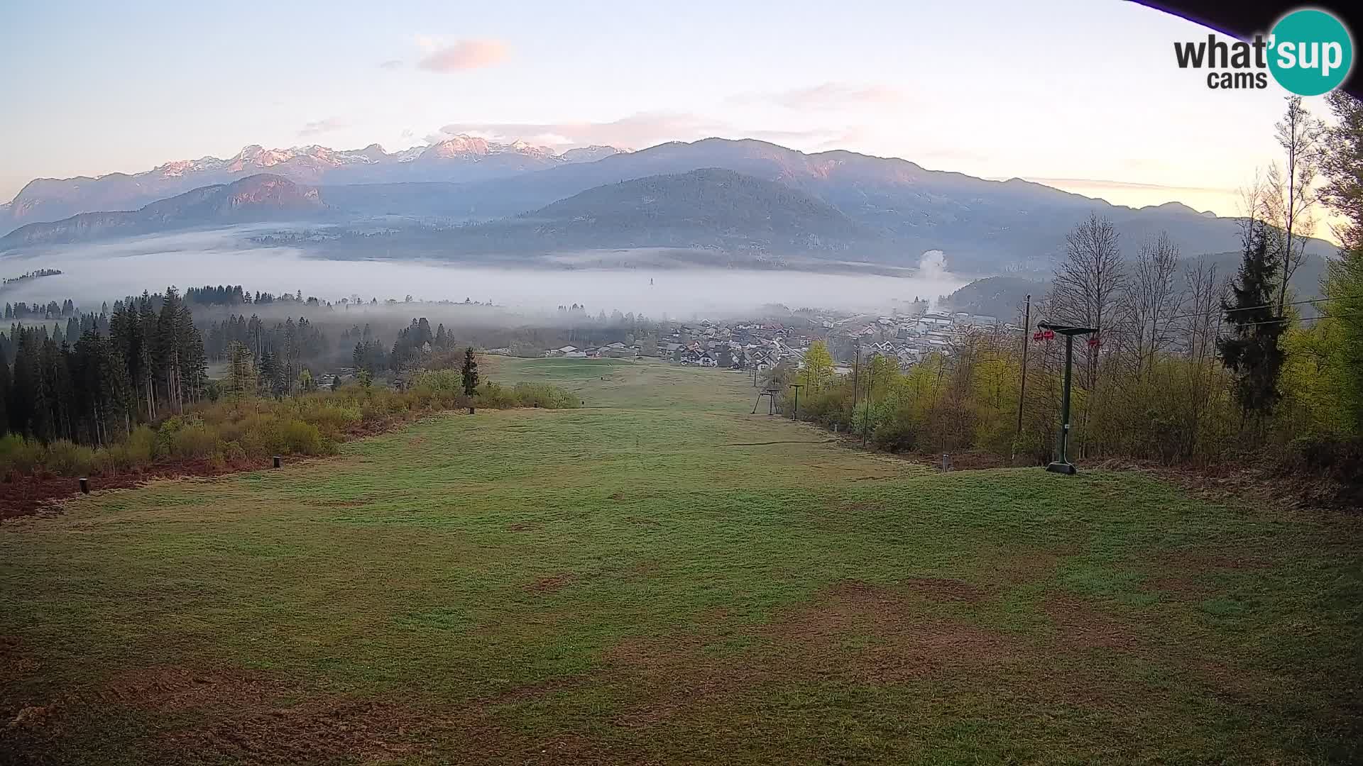 Webcam Bohinjska Bistrica – Vista live dalla stazione sciistica Kozji Hrbet