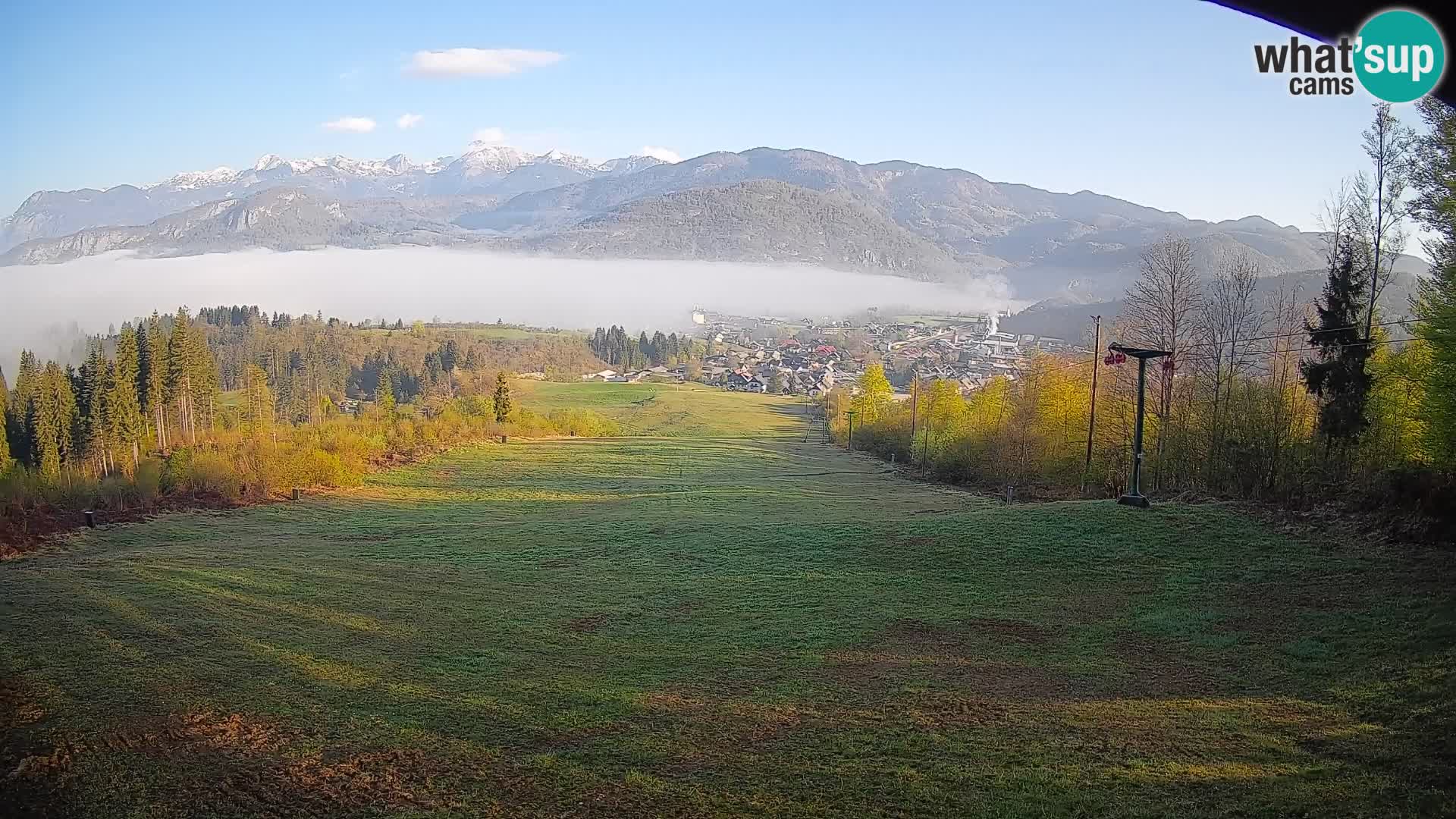 Webcam Bohinjska Bistrica – Vue en direct depuis la station de ski Kozji Hrbet
