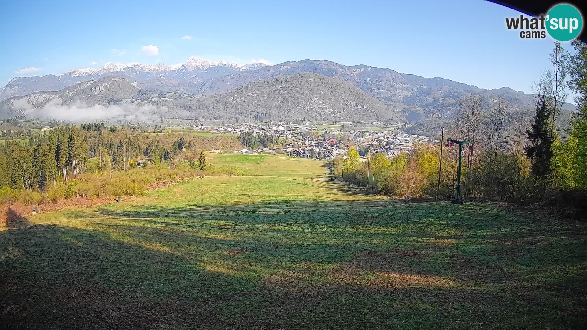 Webcam Bohinjska Bistrica – Vista live dalla stazione sciistica Kozji Hrbet