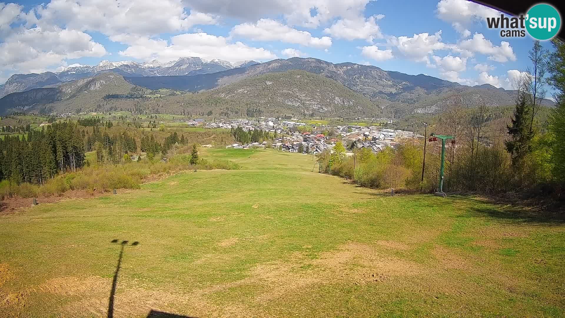 Spletna kamera Bohinjska Bistrica – Pogled v živo s smučišča Kozji Hrbet