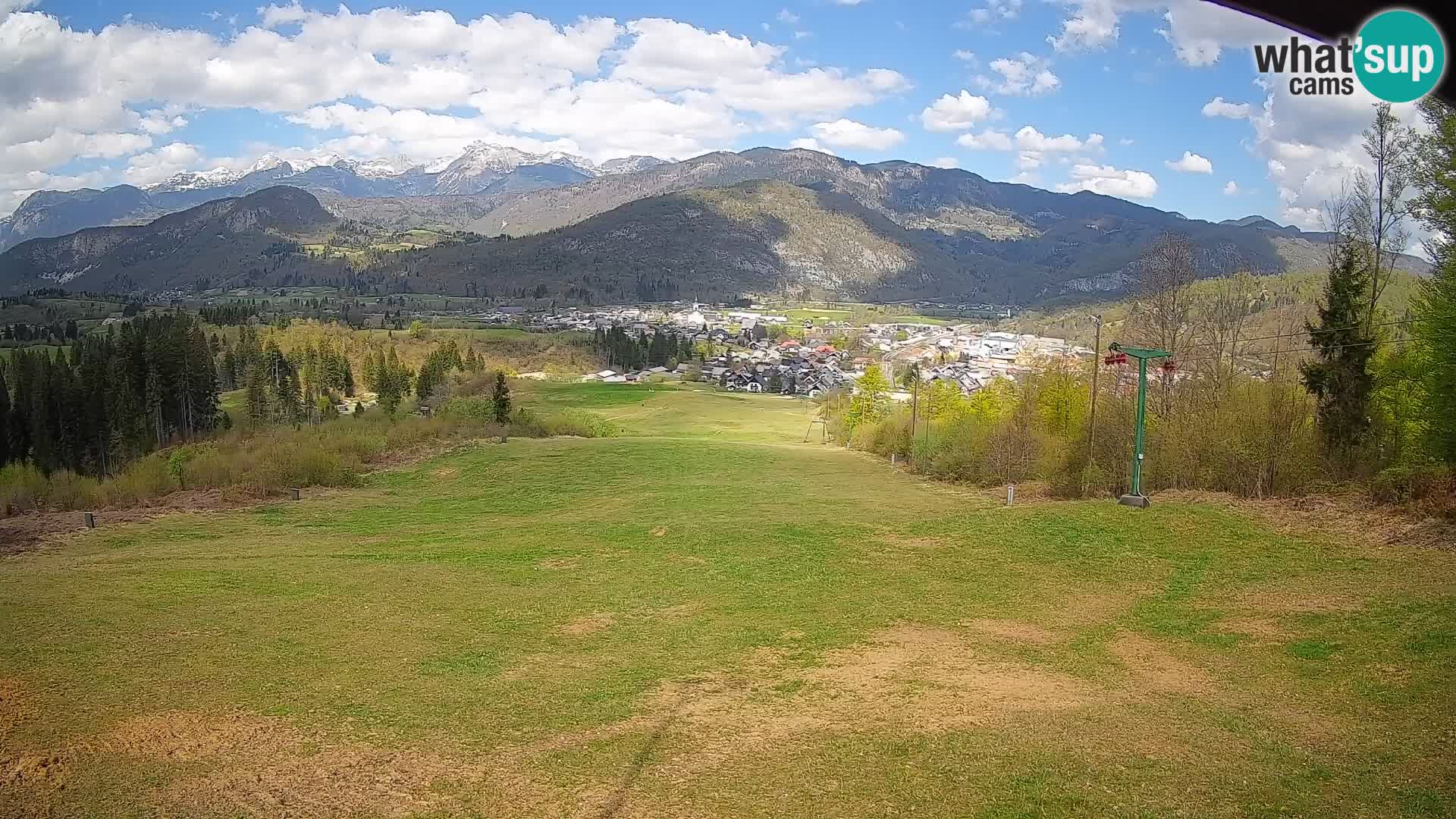 Kamera uživo Bohinjska Bistrica – Pogled u stvarnom vremenu sa skijališta Kozji Hrbet
