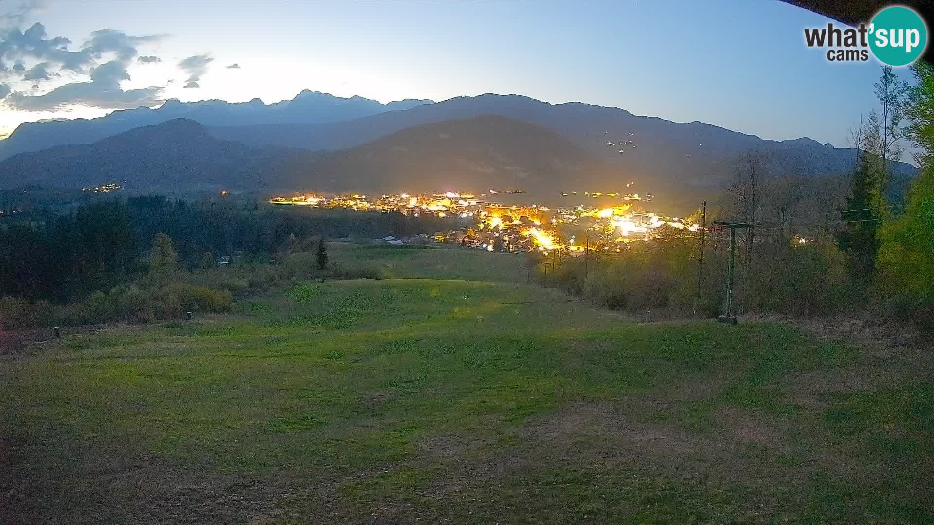 Webcam Bohinjska Bistrica – Vue en direct depuis la station de ski Kozji Hrbet